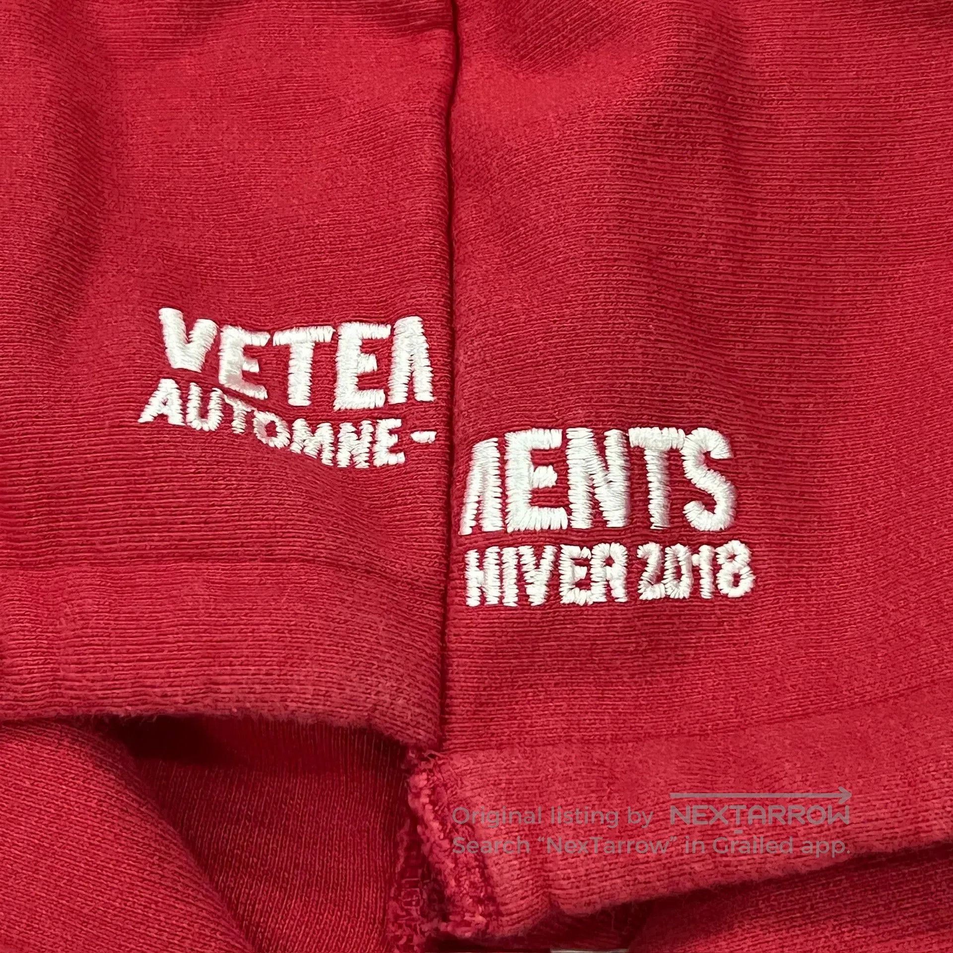 Vetements Vetements AW18 Antwerp Deconstructed Hoodie. Size US M / EU 48-50 / 2 - 8 Thumbnail
