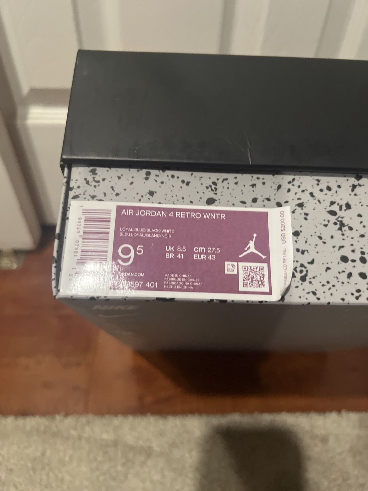Jordan Brand × Nike Jordan 4 Retro Winterized Loyal Blue Size US 9.5 / EU 42-43 - 8 Thumbnail
