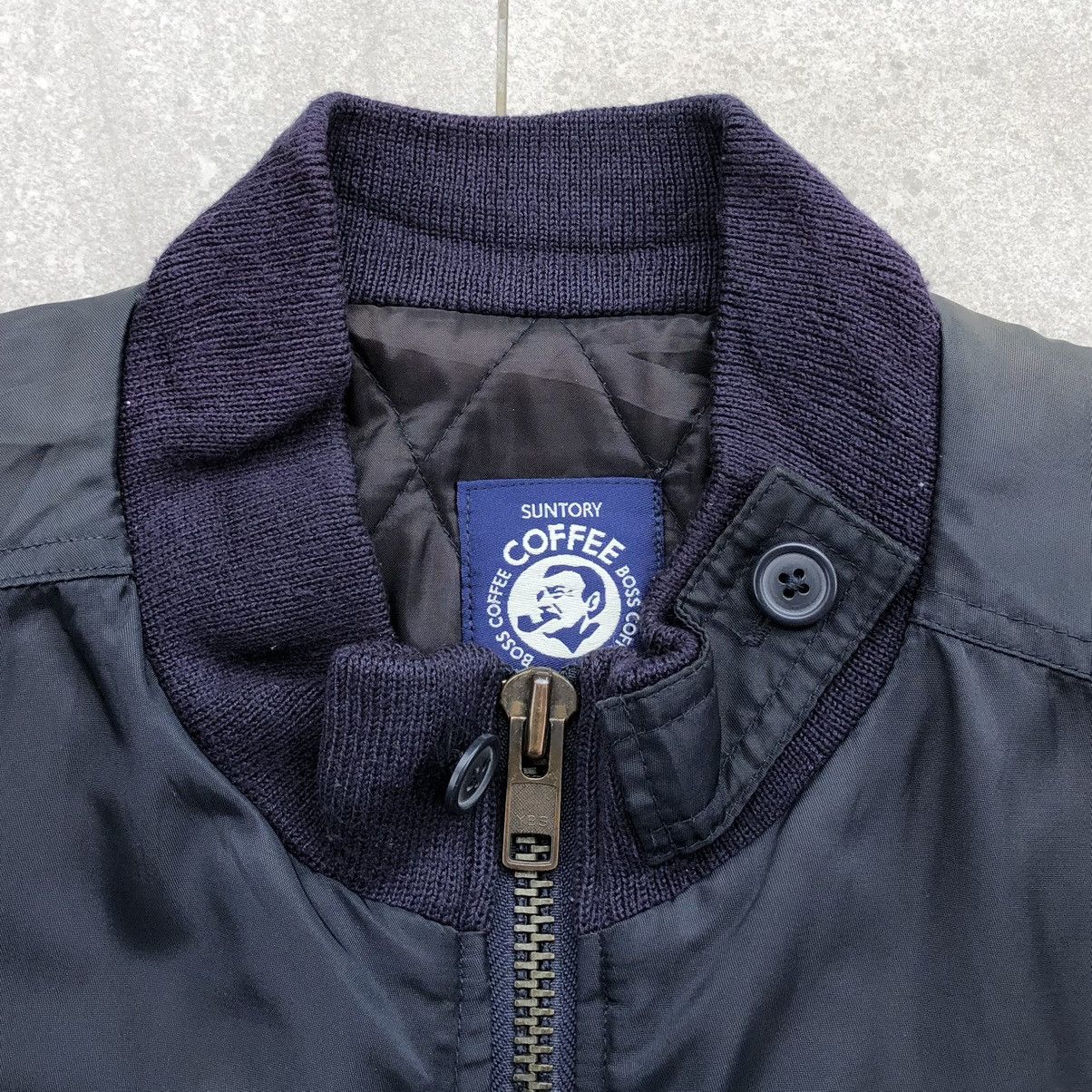 Vintage Vintage Suntory Boss Coffee Embroidery Logo Sun Faded Jacket Size US L / EU 52-54 / 3 - 14 Thumbnail