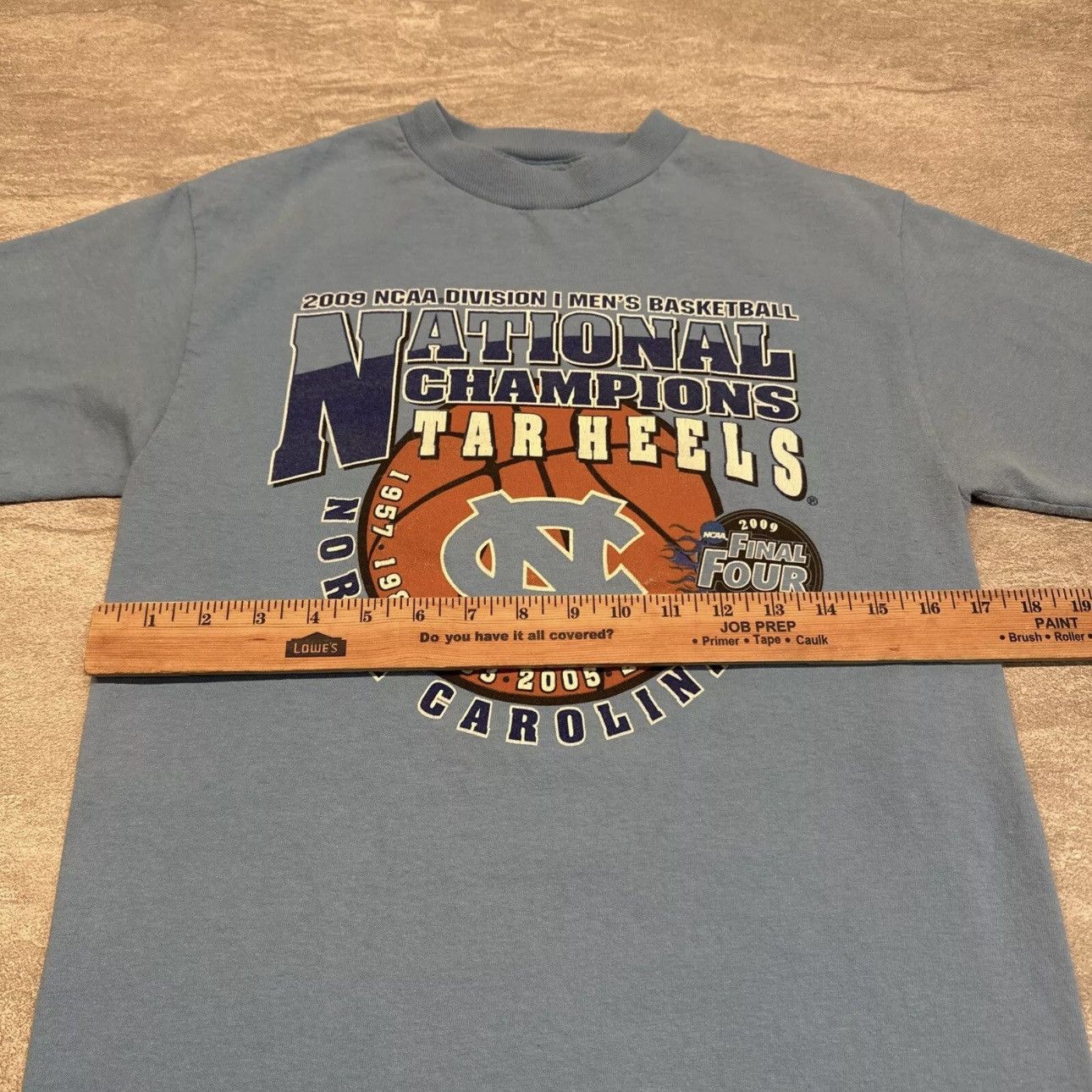 NCAA 2009 UNC Tar Heels National Champions Basketball Shirt NCAA Size US S / EU 44-46 / 1 - 5 Thumbnail