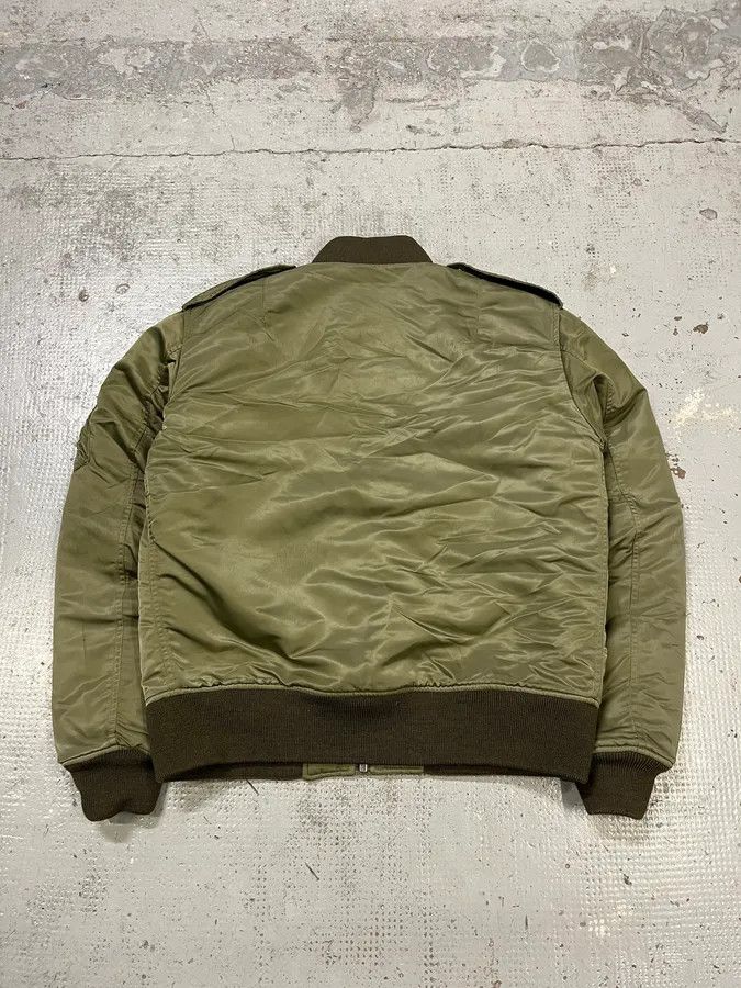 Saint Laurent Paris FW2013 Saint Laurent Khaki Nylon Cargo Bomber Jacket Size US S / EU 44-46 / 1 - 9 Thumbnail