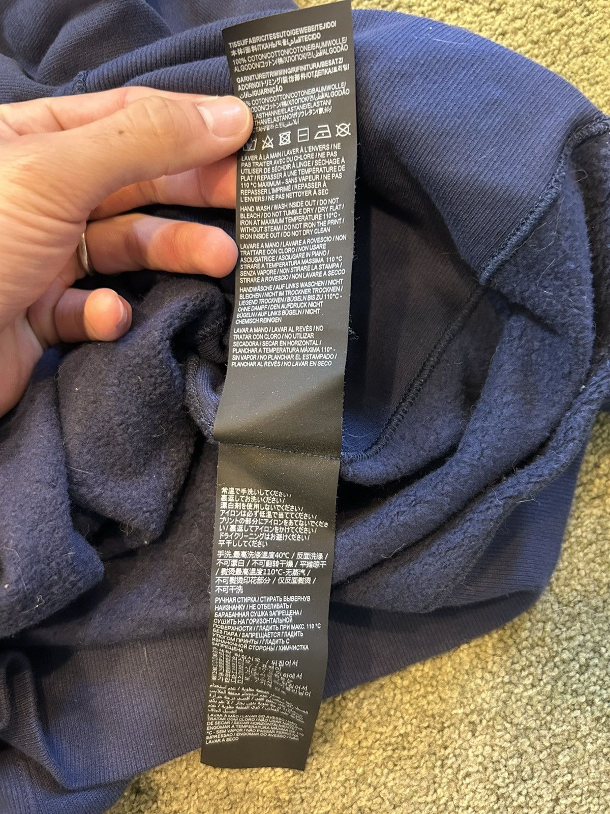 Saint Laurent Paris Saint Laurent Paris ‘YSL’ College Sweatshirt Size US XXL / EU 58 / 5 - 8 Thumbnail