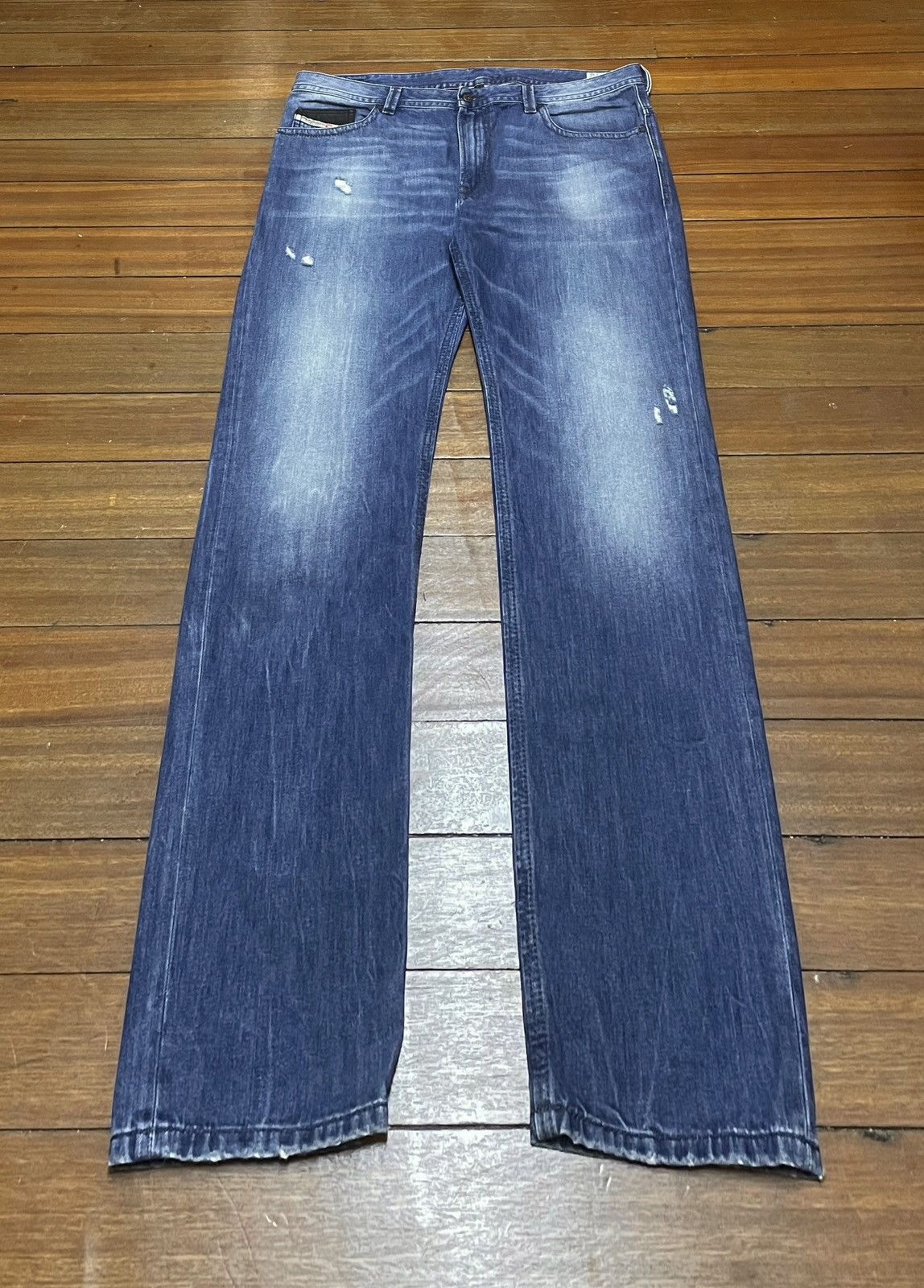 Diesel Very Rare Design Vintage Diesel Travar Oversized Jeans 1990s Size US 40 / EU 56 - 1 Thumbnail
