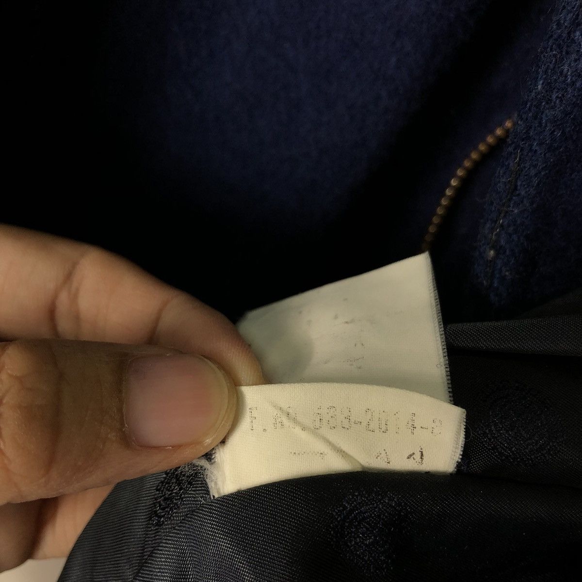 Issey Miyake 🔥Gulk Club Wool Bomber Jacket Herringbone Fly Double Breast Size US M / EU 48-50 / 2 - 14 Thumbnail