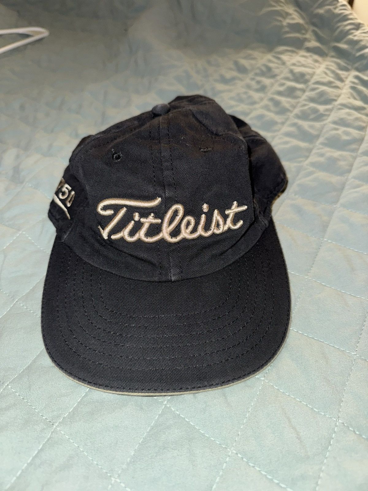 Casquette vintage Titleist Footjoy New Era profil bas ajustée golf made in USA 7