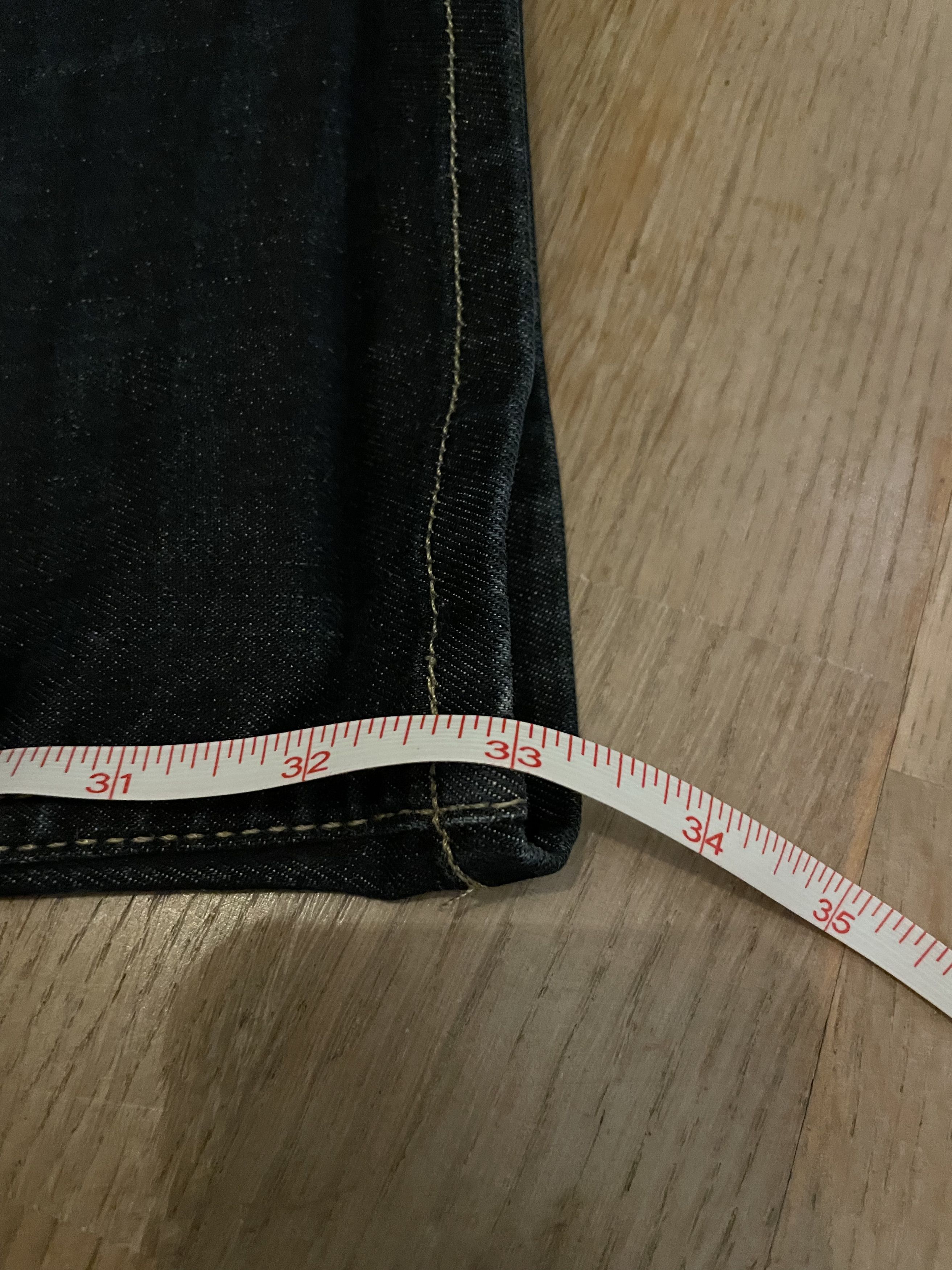 Hudson Hudson faded denim with a bit of flex Size US 33 - 9 Thumbnail