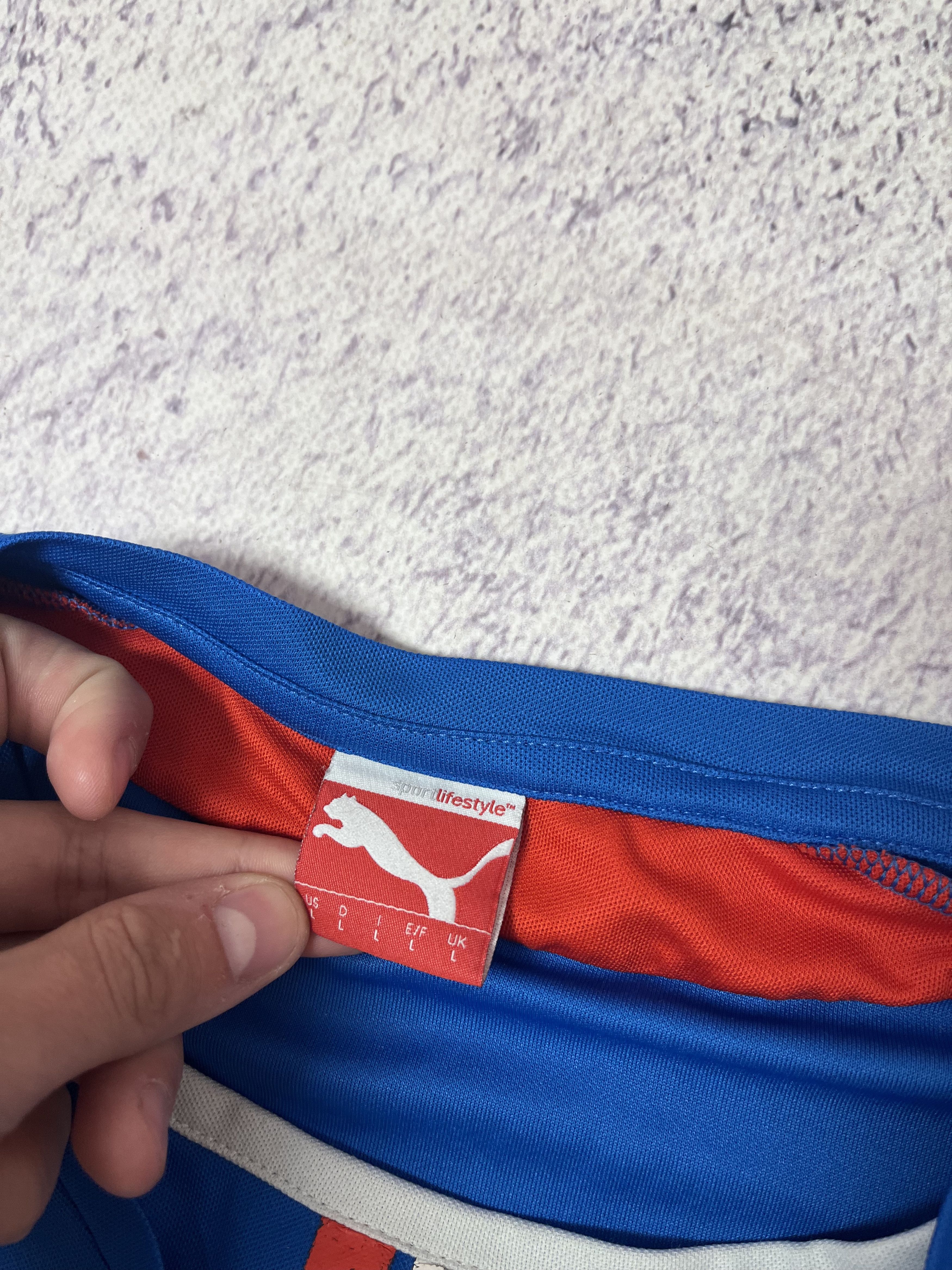 Puma Men’s soccer jersey Puma FC Glasgow Rangers size L Size US L / EU 52-54 / 3 - 6 Thumbnail