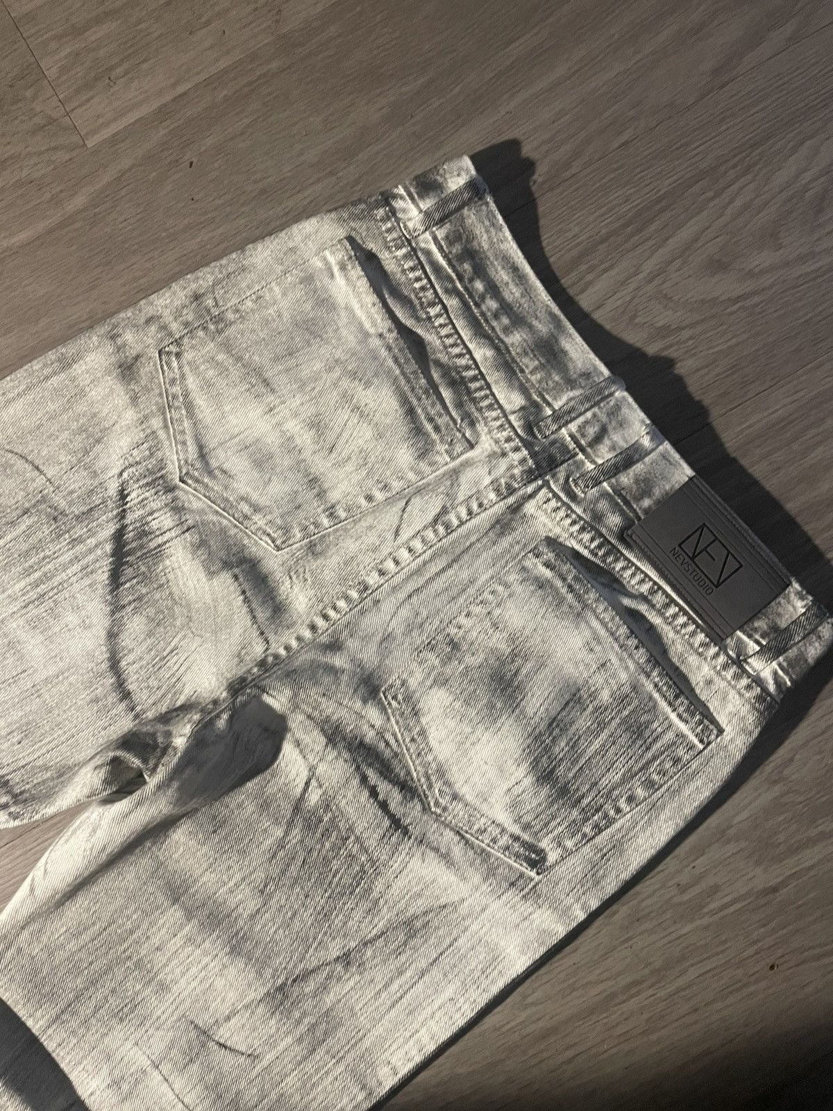 Japanese Brand × Other White & Black Flared Denim Size US 30 / EU 46 - 4 Thumbnail