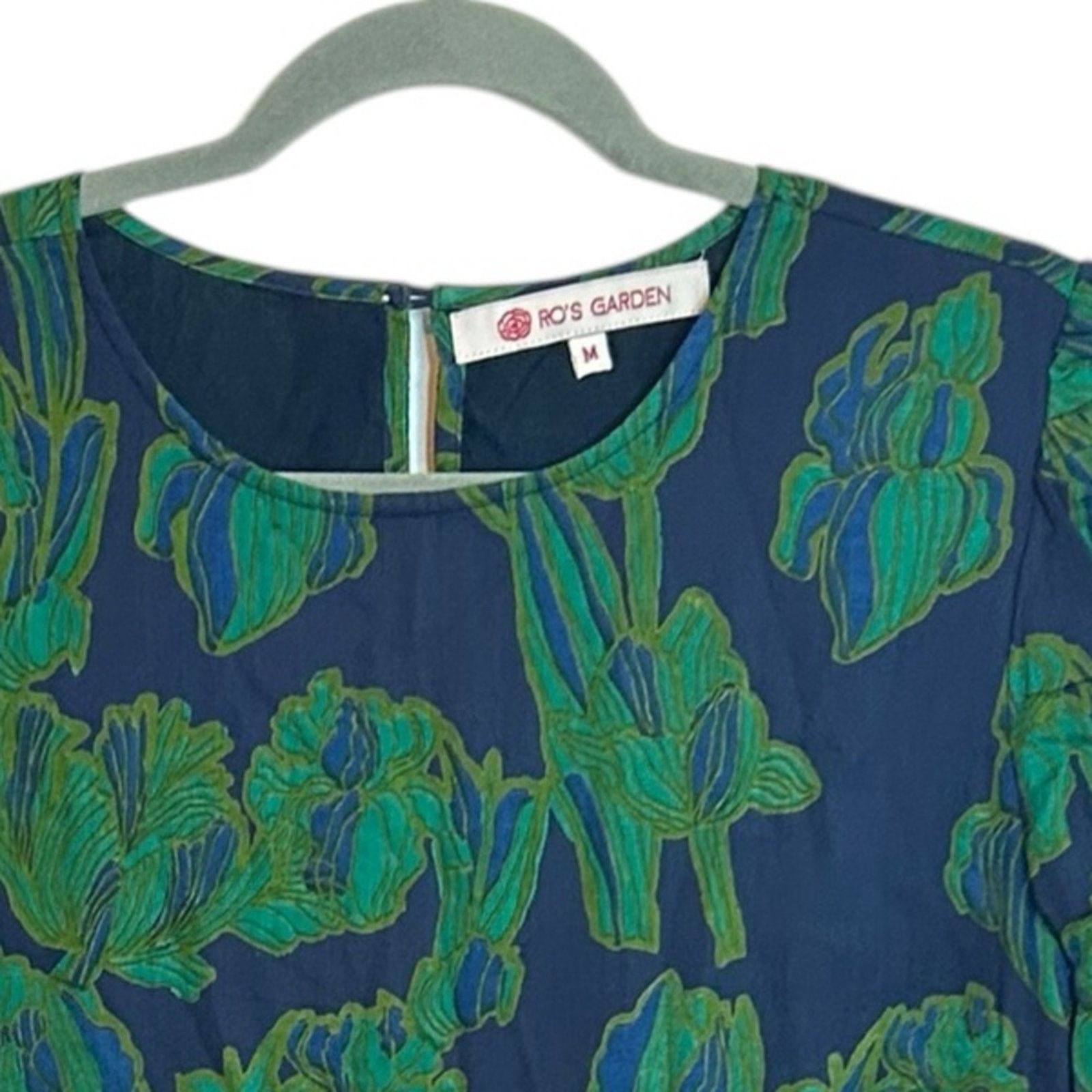 Other Ro’s Garden Navy Tulip Tiered Midi Dress Size M / US 6-8 / IT 42-44 - 5 Thumbnail