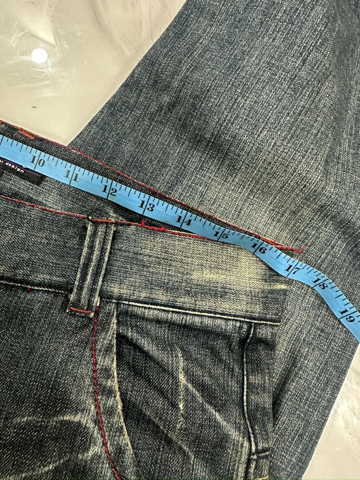 If Six Was Nine × In The Attic Embroidered Logo’s By In The Attic Jeans Size US 34 / EU 50 - 12 Thumbnail