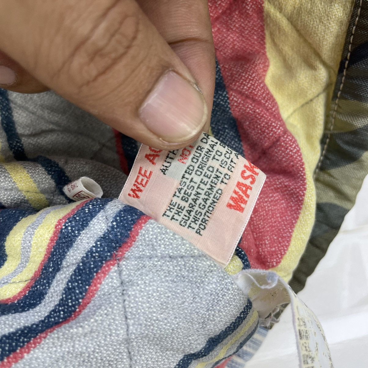 Designer × Japanese Brand Wask By Bebe co ltd Pacthwork Vest Jacket For Kids Size US XS / EU 42 / 0 - 5 Thumbnail