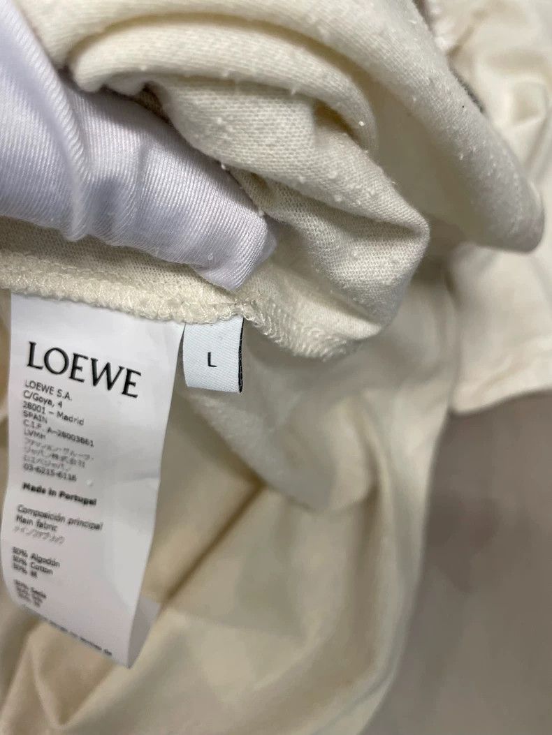 Loewe LOEWE White cotton T-shirt Size L / US 10 / IT 46 - 6 Thumbnail