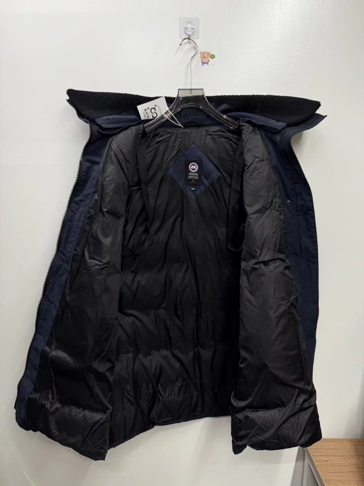 Canada Goose blue collared down XL worn 2x