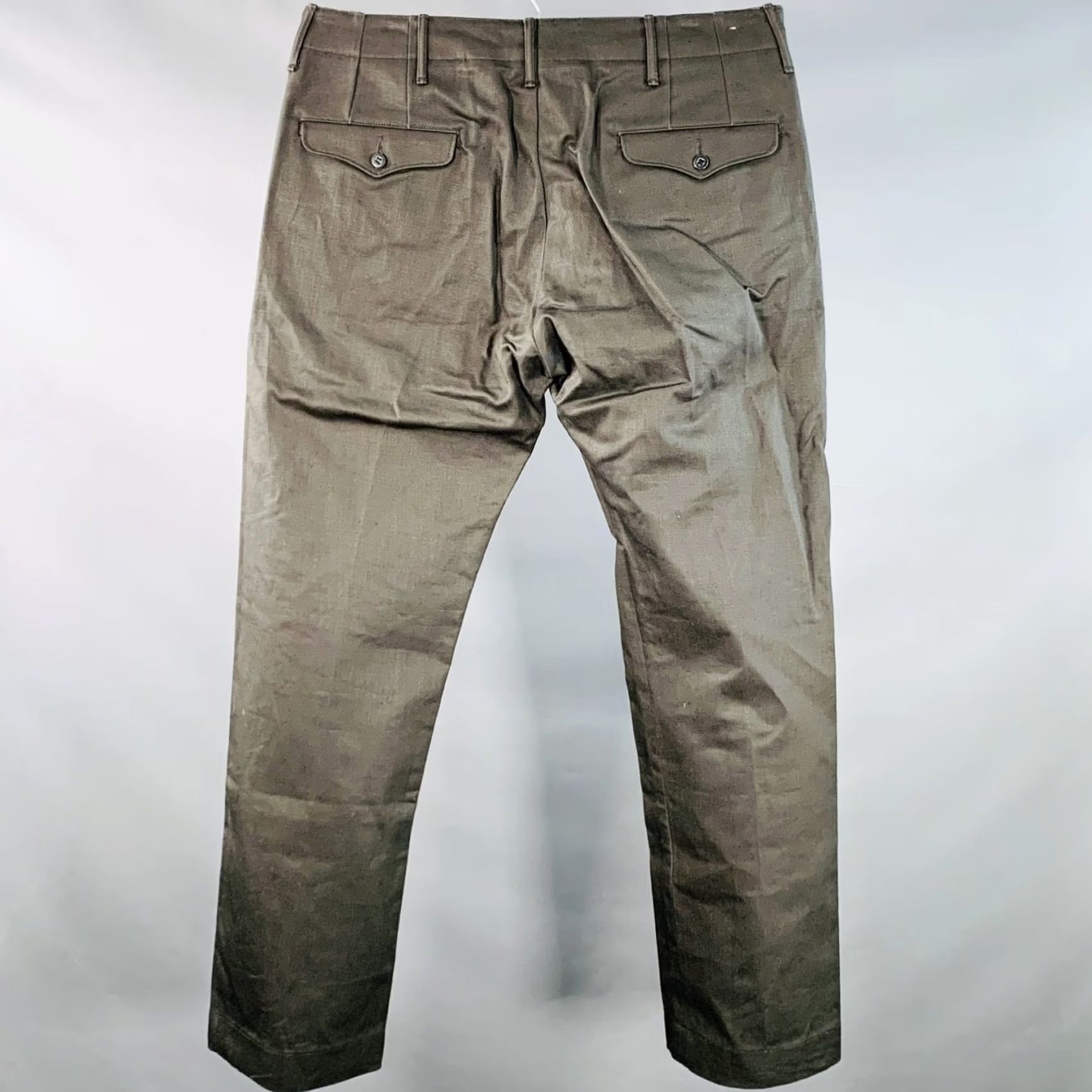 Vintage RRL by RALPH LAUREN Cotton Selvedge Twill Casual Pants Size 36 Grey Black Size US 36 / EU 52 - 2 Thumbnail