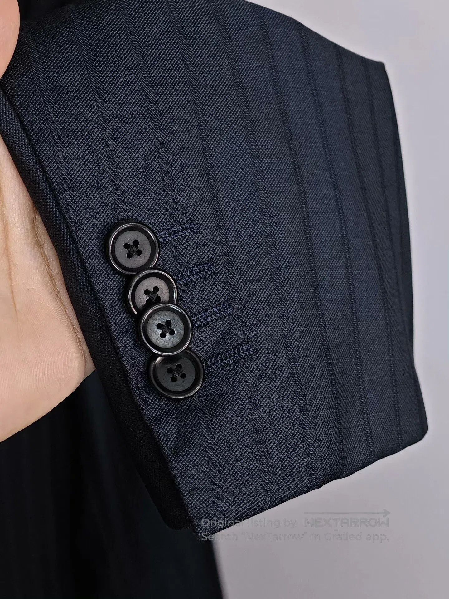 Ermenegildo Zegna Italian Zegna Wool-Linen Custom Suit. Size US S / EU 44-46 / 1 - 4 Thumbnail