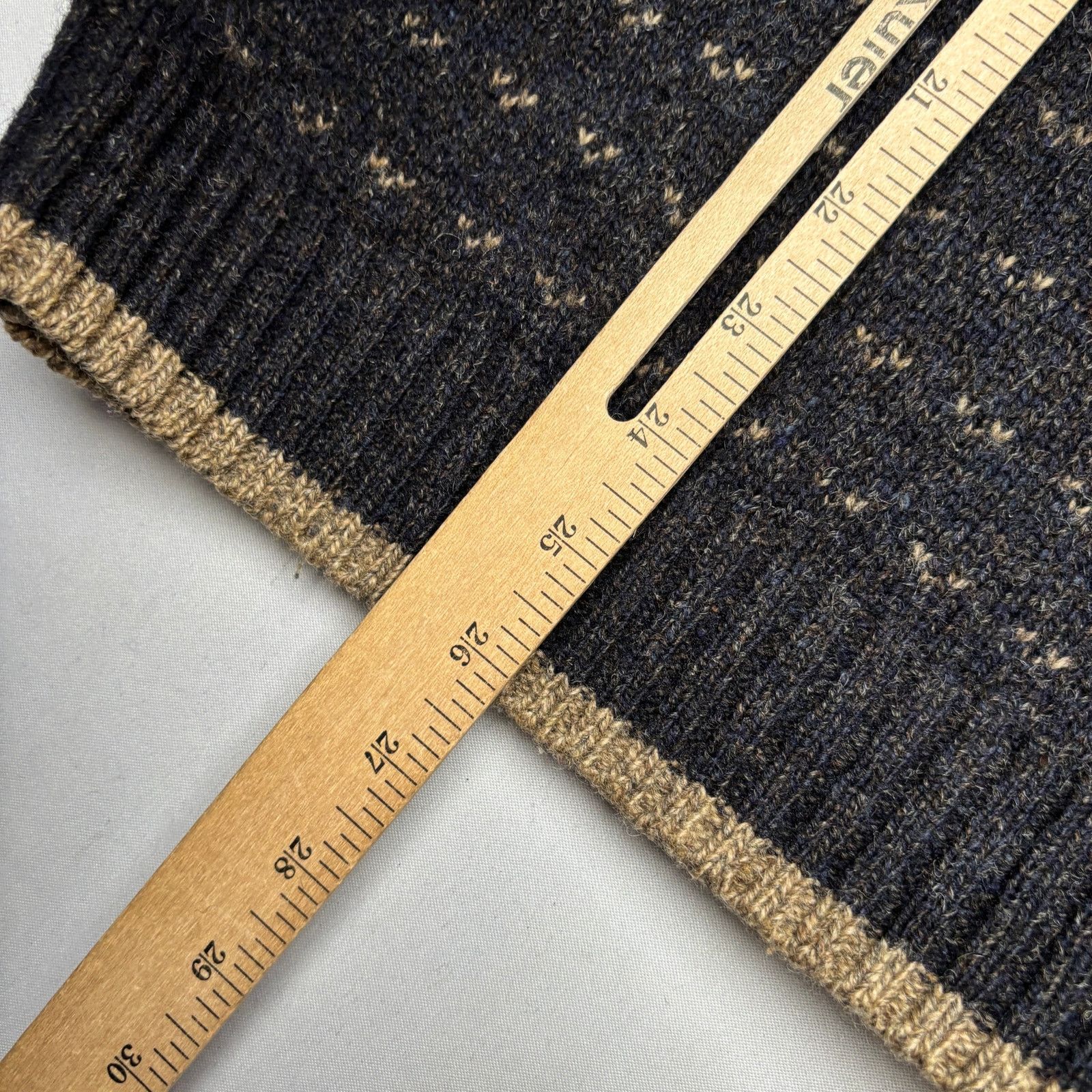 Woolrich Woolen Mills Woolrich Nottingham Tweed Wool Blend Sweater Men's Large Size US L / EU 52-54 / 3 - 6 Thumbnail