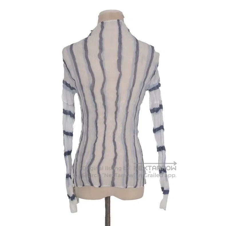 Issey Miyake Issey Miyake Gray Top Size L / US 10 / IT 46 - 4 Thumbnail