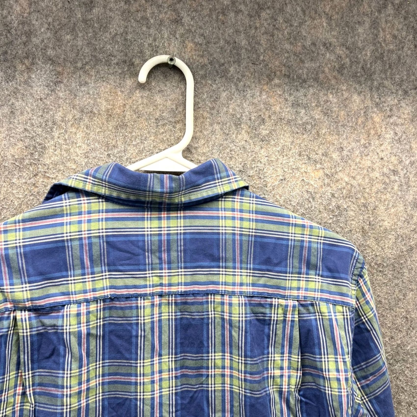 Southern Tide VINTAGE Southern Tide Shirt Mens S Blue Green Plaid Button-Down Pocket Classic Fit Size US S / EU 44-46 / 1 - 3 Thumbnail