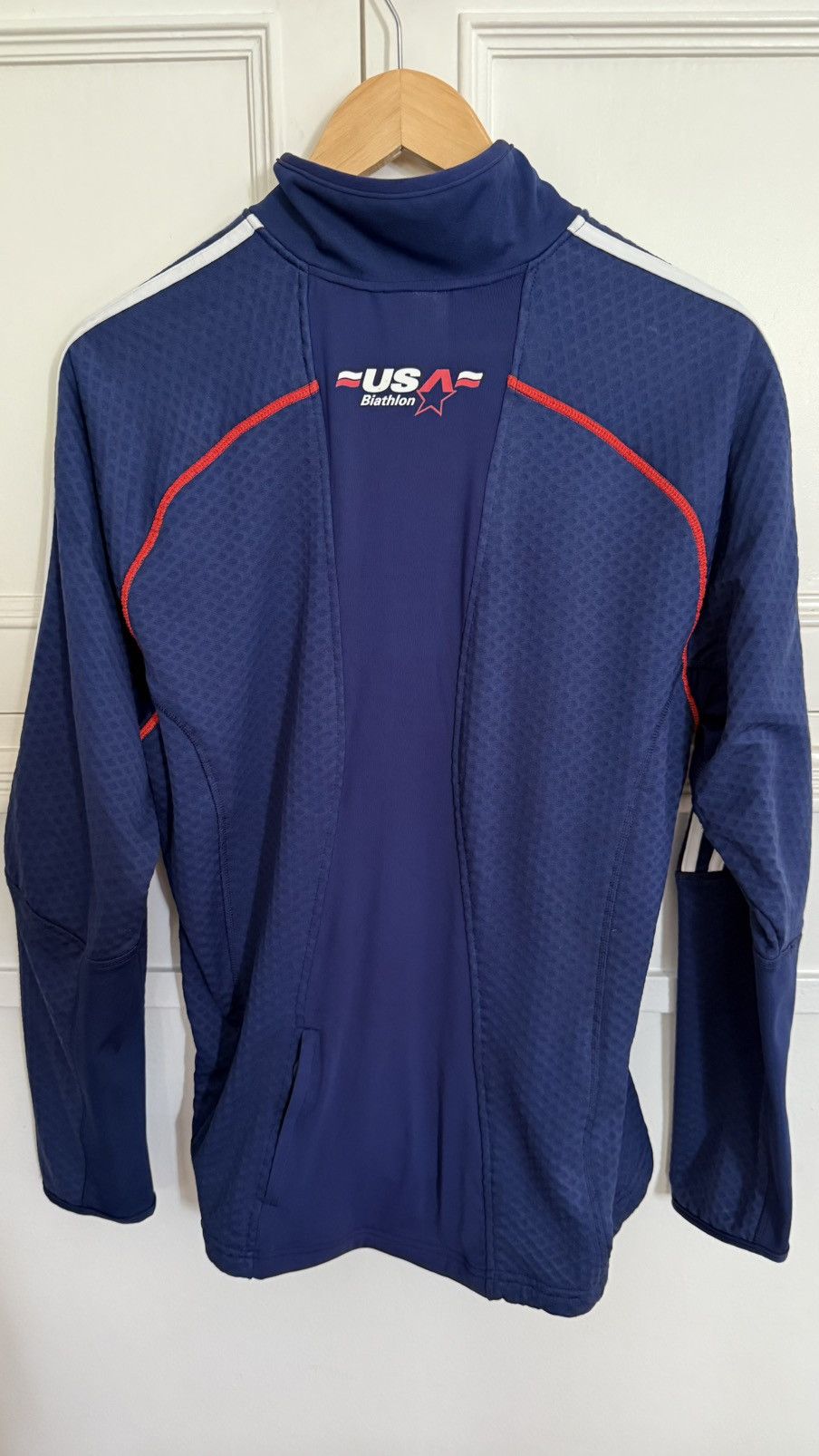 Adidas Adidas Official Biathlon USA Jacket Size US M / EU 48-50 / 2 - 2 Thumbnail