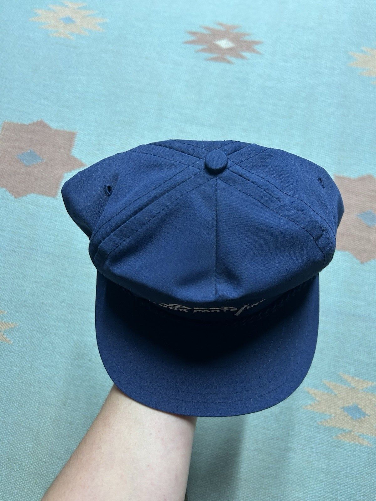 Vintage Vtg SnapBack hat Valley truck parts inc Michigan embroidered Size ONE SIZE - 3 Thumbnail