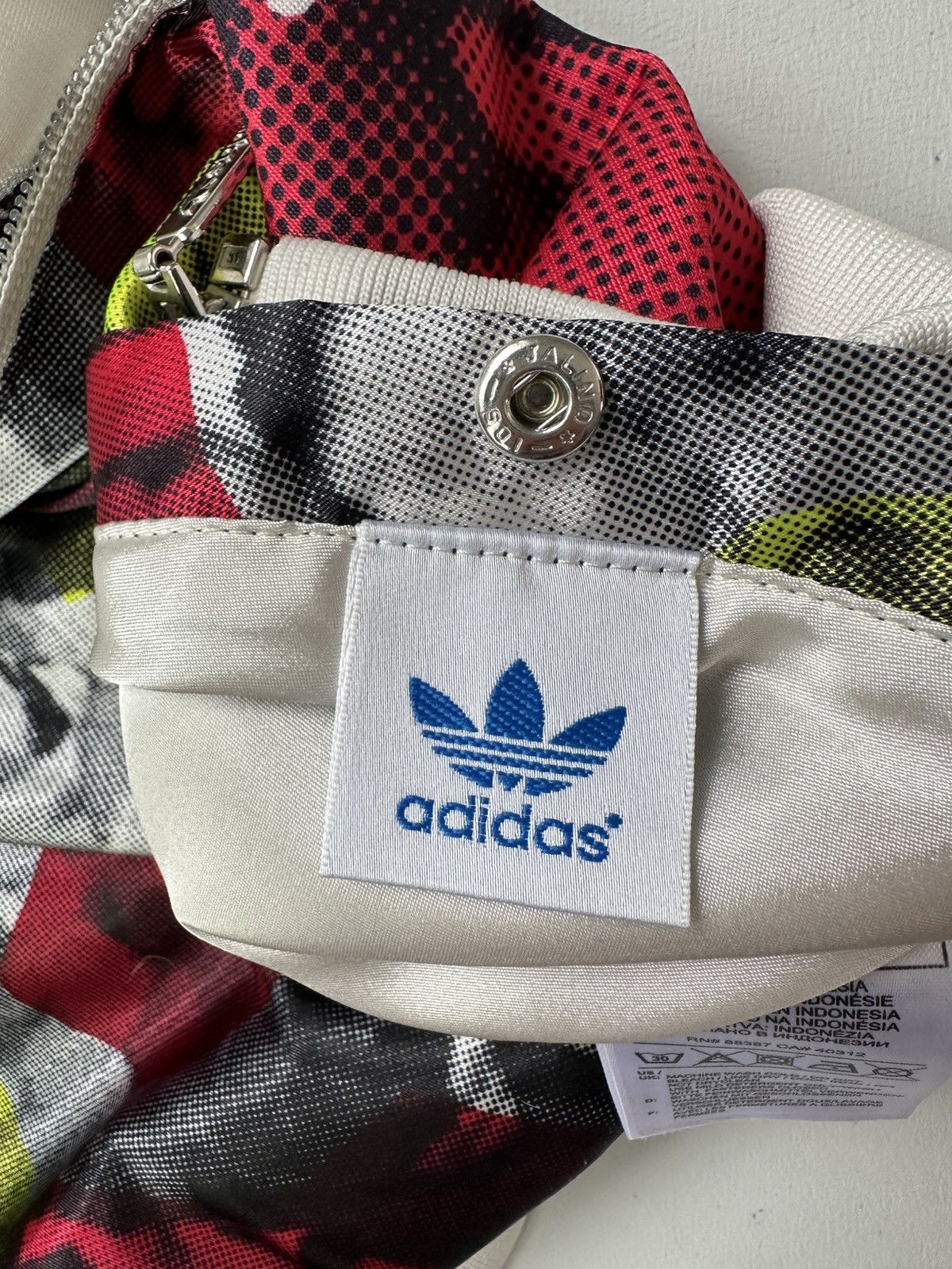 Adidas Adidas Rose Print Track Top Jacket Size M / US 6-8 / IT 42-44 - 16 Thumbnail
