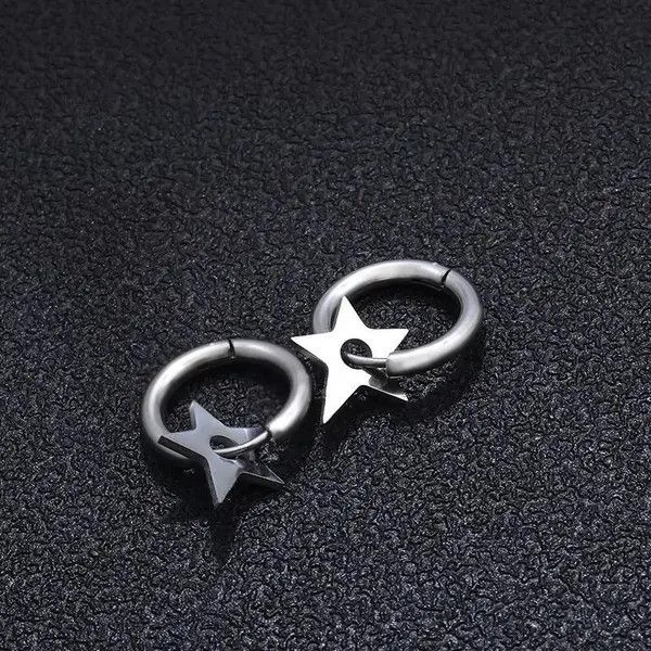 Vintage Retro star stud earrings Size ONE SIZE - 1 Thumbnail
