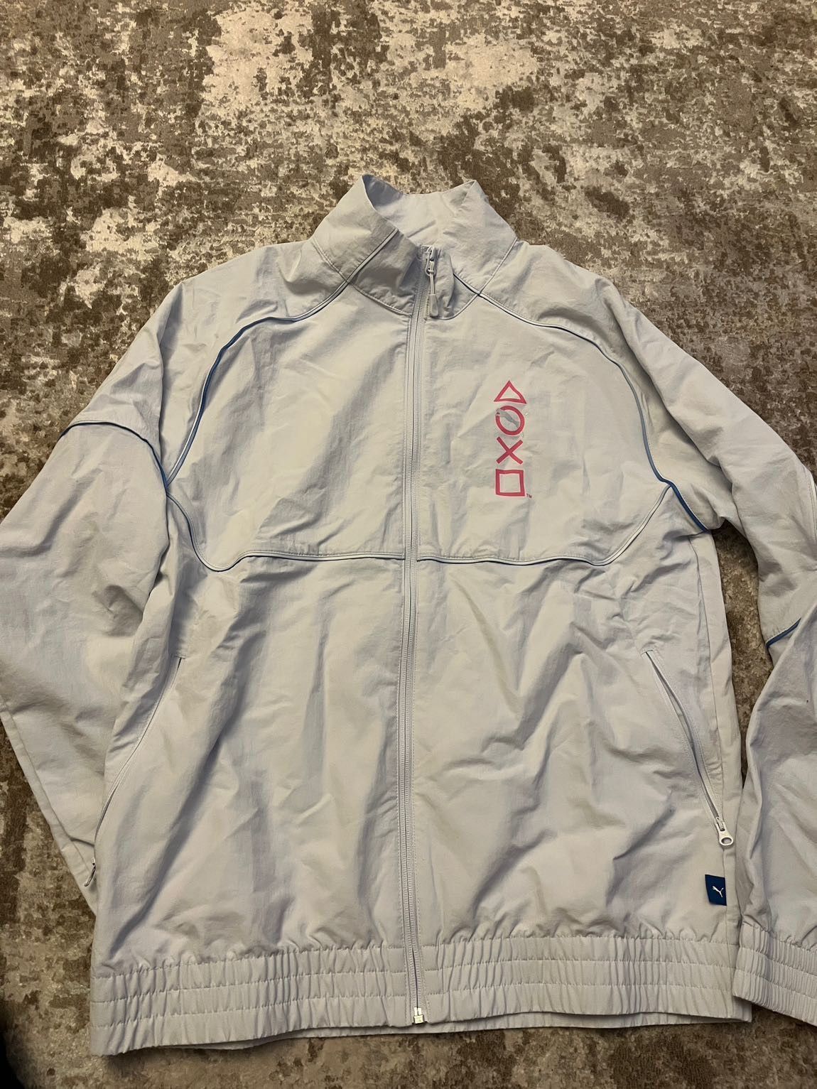 Puma PUMA x PLAYSTATION GRAPHICS TRACK JACKET - Light Blue - Size US M / EU 48-50 / 2 - 1 Thumbnail
