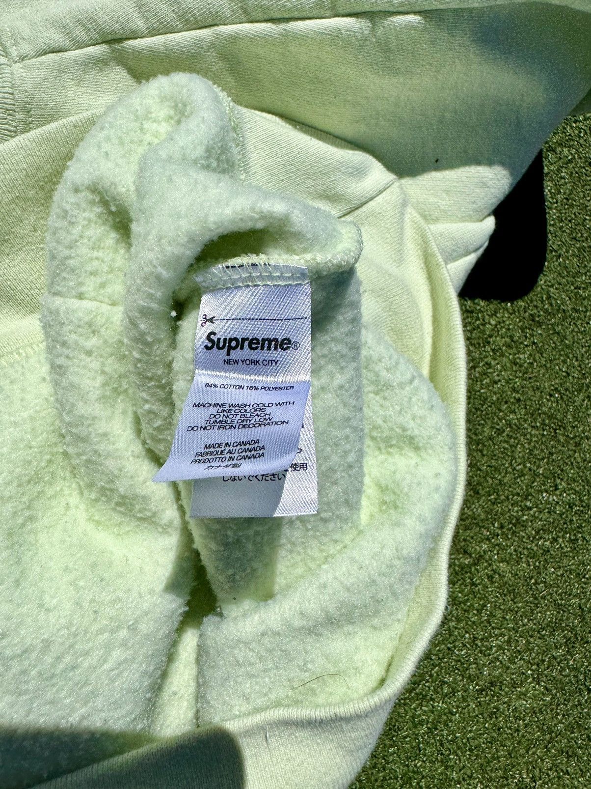Supreme Supreme Box Logo Hoodie (Pale Green) Size US XL / EU 56 / 4 - 9 Thumbnail