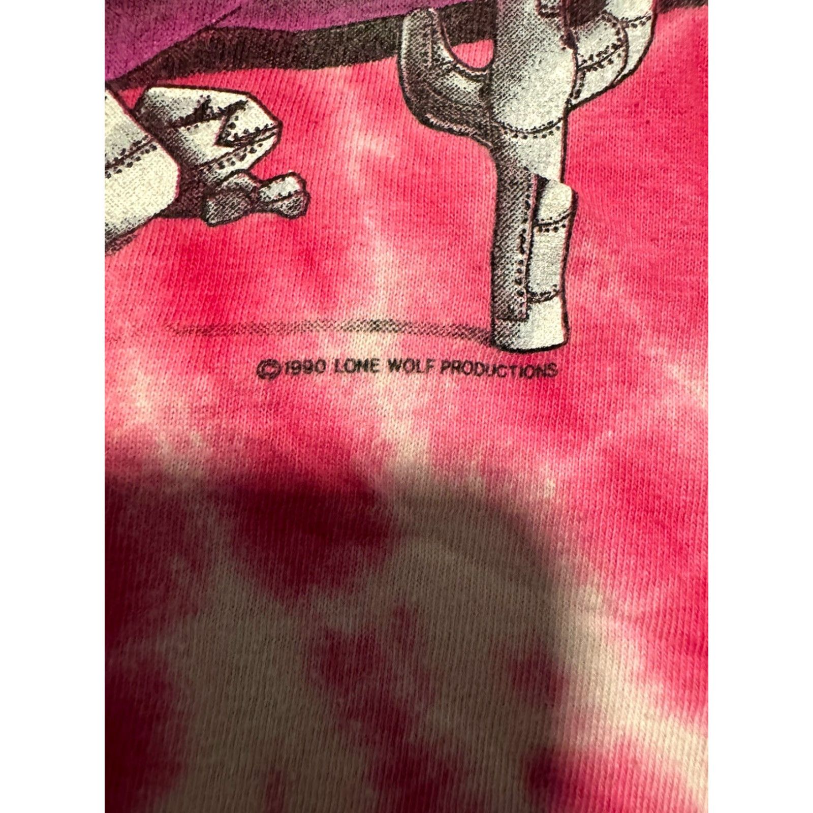 Vintage VINTAGE 90's ZZ Top Recycler World Tour Men's XL Pink T-Shirt Tie Dye France Lrg Size US L / EU 52-54 / 3 - 6 Thumbnail