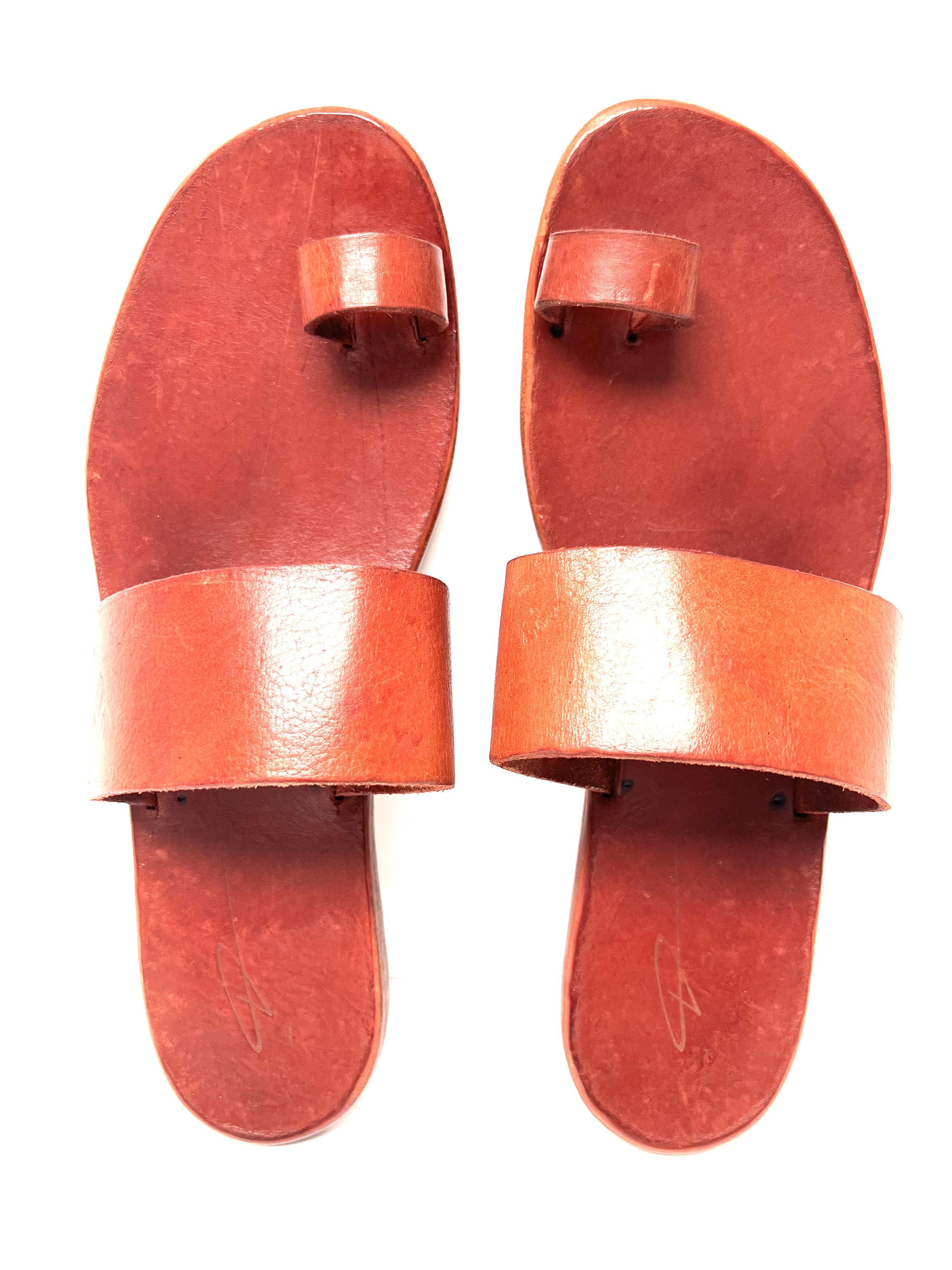 Dimissianos & Miller DIMISSIANOS & MILLER LEATHER SLIDE / SANDALS Size US 11 / EU 44 - 15 Thumbnail