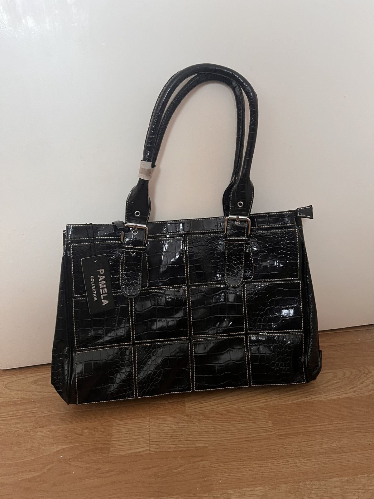 Pamela Love Pamela black croc leather bag Size ONE SIZE - 2 Thumbnail