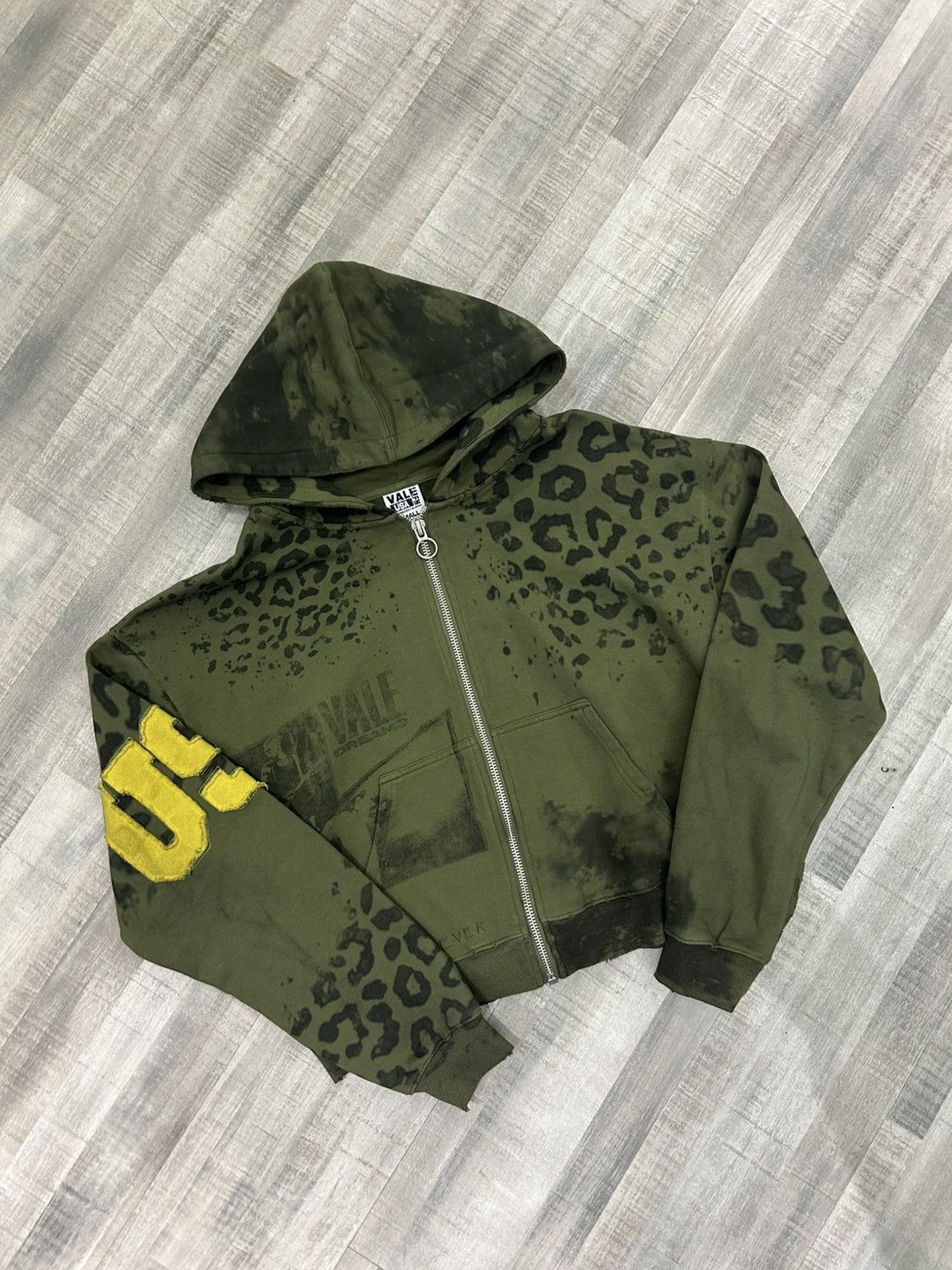 Vale Vale Hulk Armor zip up hoodie valelives valeforever | Grailed