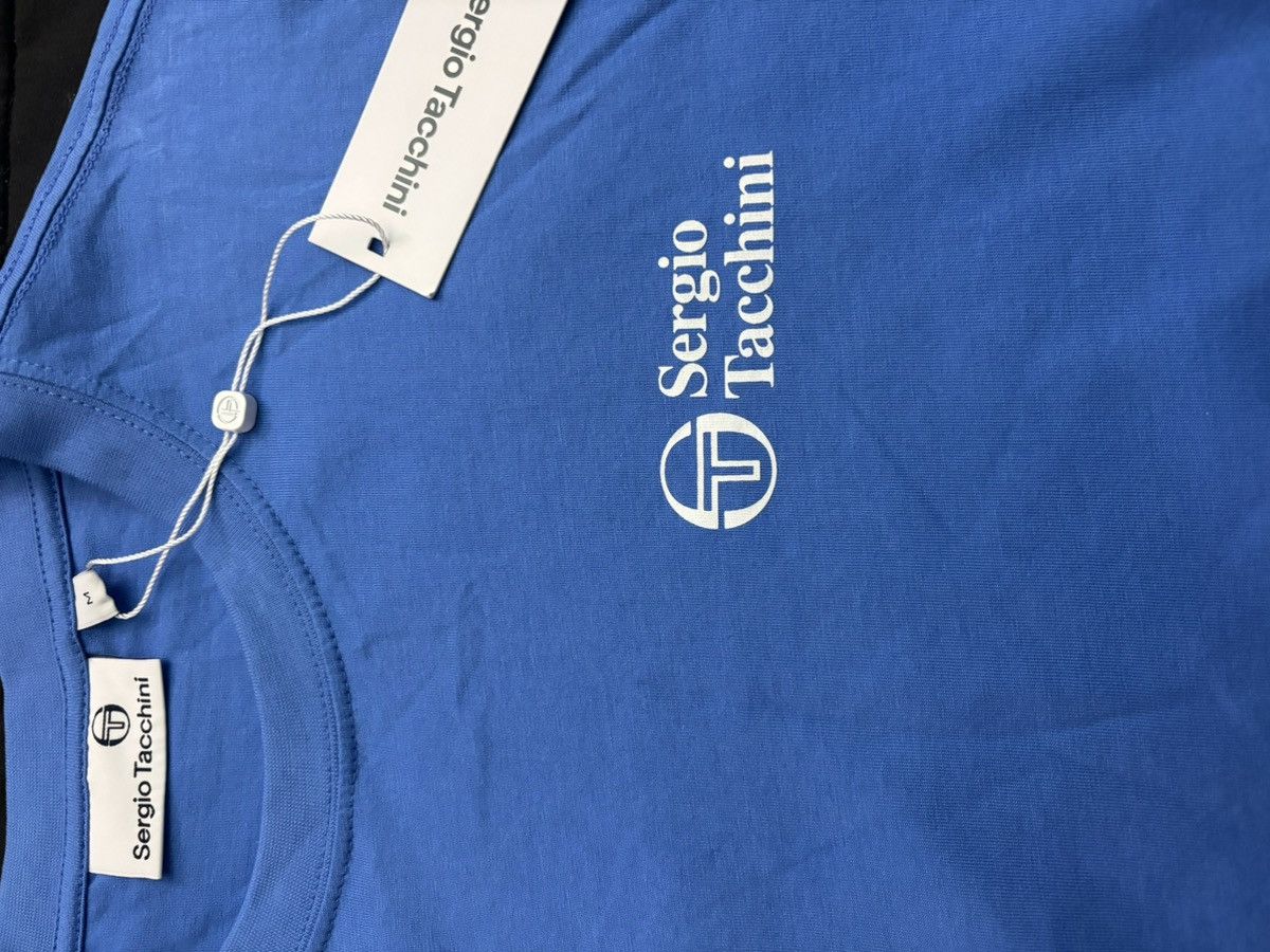 Sergio Tacchini Sergio Tacchini Blue Sports Tee Size US M / EU 48-50 / 2 - 2 Thumbnail