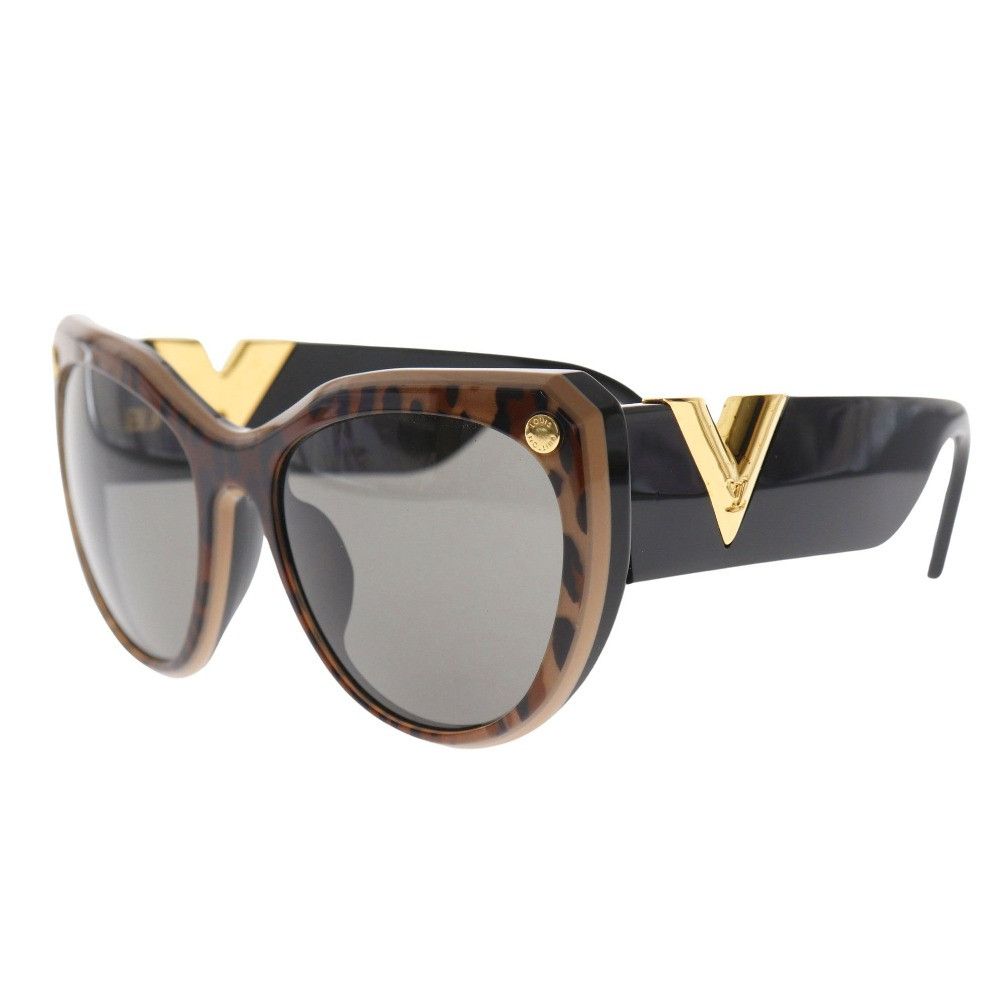 Louis Vuitton Louis Vuitton Louis Vuitton My Fair Lady Sunglasses Plastic Sunglasses Z1113E 9D3 DUTY FREE for USA Size ONE SIZE - 1 Thumbnail