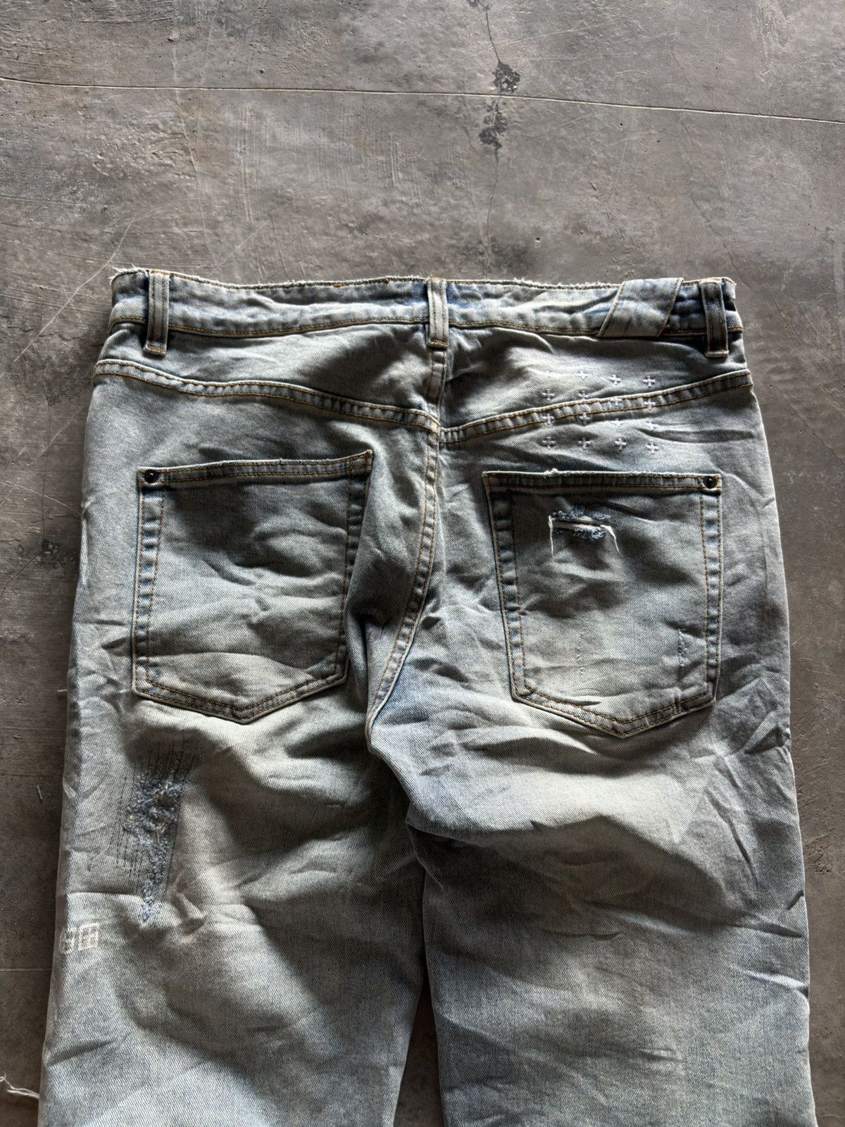 Ksubi KSUBI chitch chop slice n dice distressed denim acid wash Size US 34 / EU 50 - 17 Thumbnail