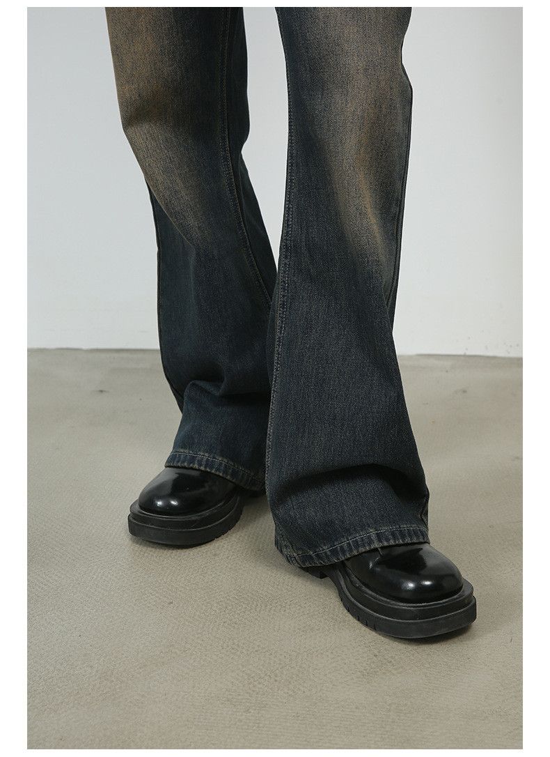 Japanese Brand × Vintage Retro all-match casual loose straight flared washed jeans Size US 32 / EU 48 - 6 Thumbnail