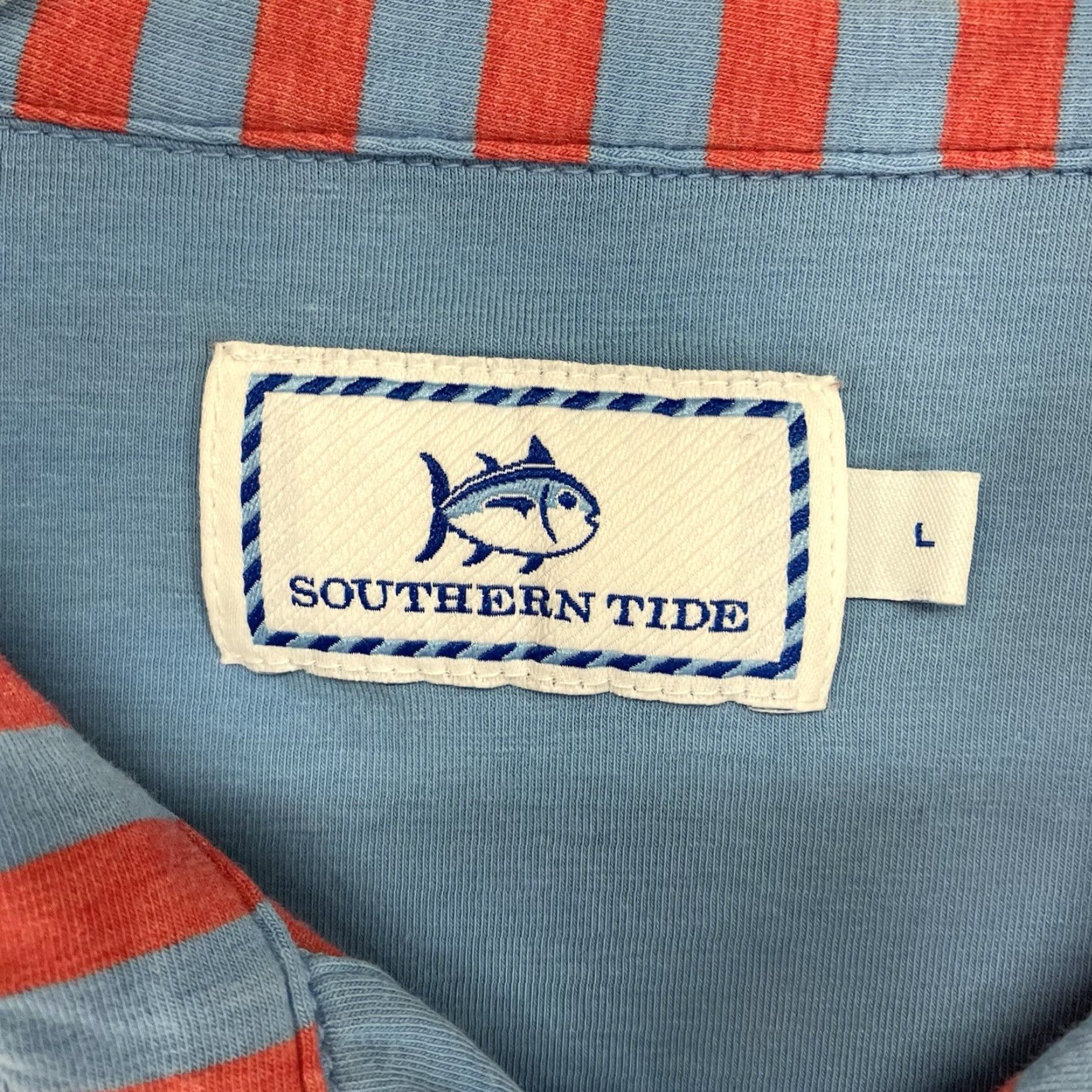 Southern Tide Southern Tide Polo Shirt Mens L Casual Short Sleeve Striped Multicolor Logo Preppy Size US L / EU 52-54 / 3 - 3 Thumbnail
