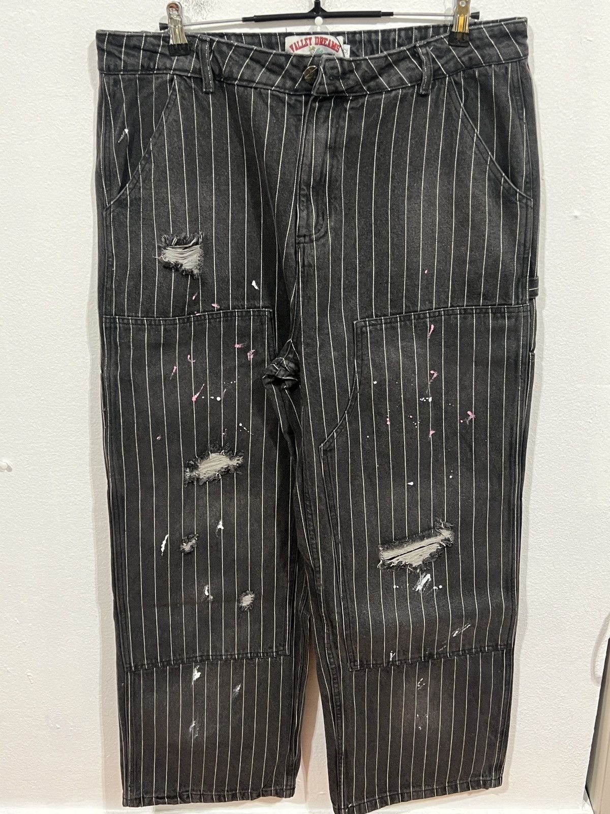 Vale Vale Tuxedo Painters Carpenter Jeans Size US 32 / EU 48 - 1 Thumbnail