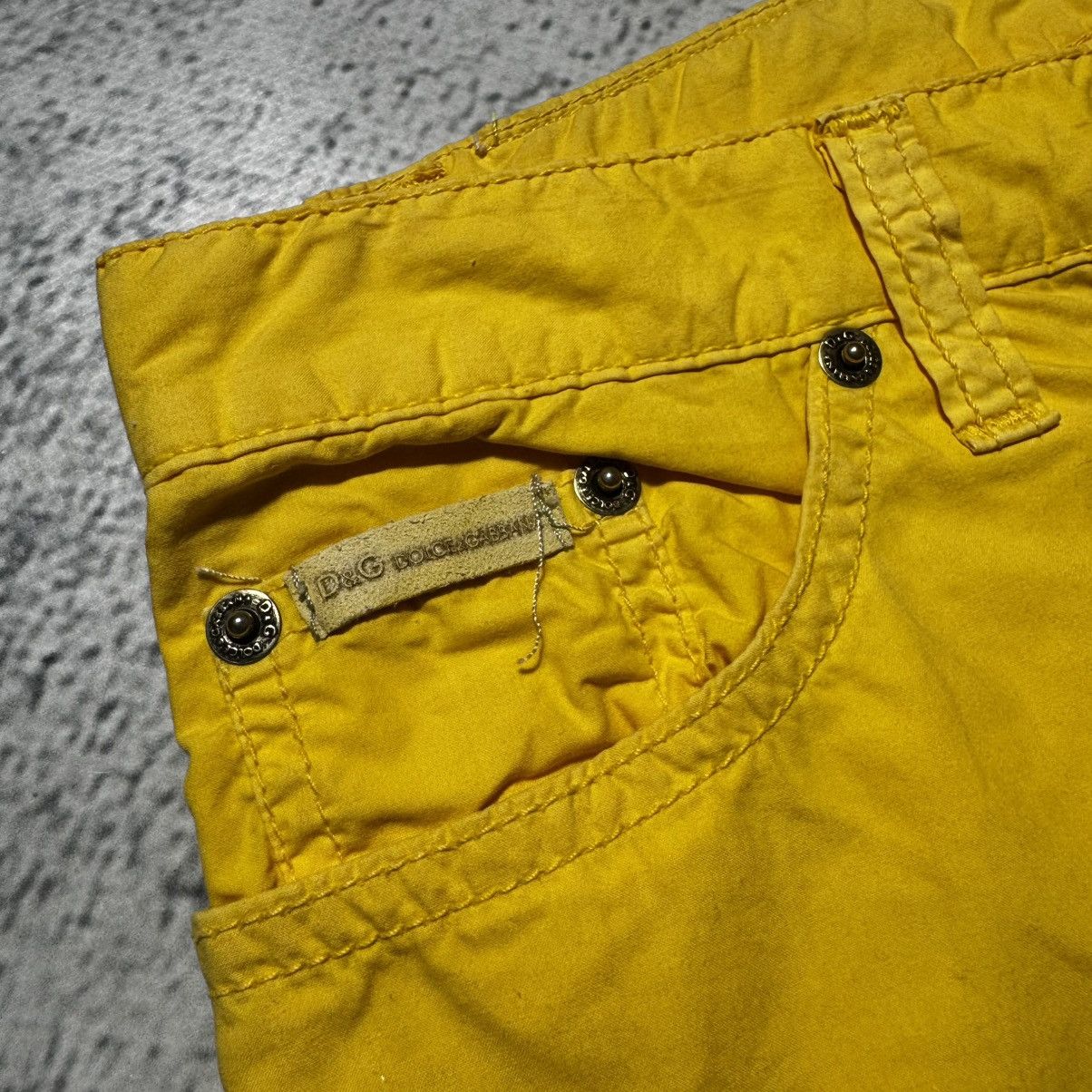 Dolce & Gabbana rare flared dolce gabbana pants yellow label boot cut pants Size 28" / US 6 / IT 42 - 7 Thumbnail