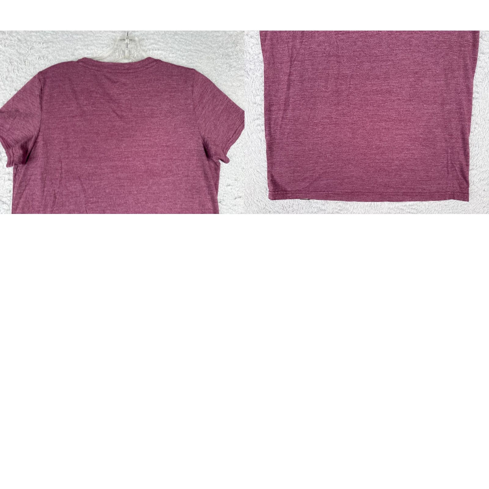 The North Face The North Face Shirt Women Small Purple Short Sleeve V-Neck Polyester Blend Size S / US 4 / IT 40 - 9 Thumbnail