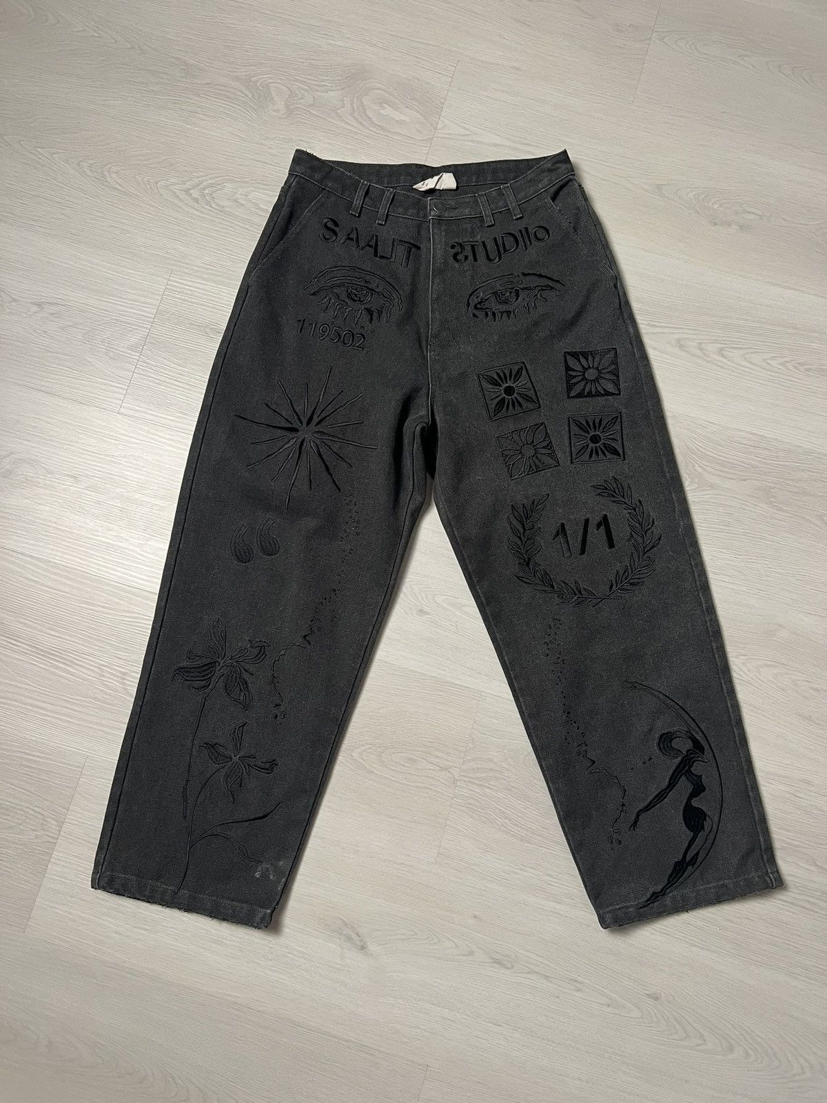 Saalt Studio Saalt Studio Black Jeans Size US 36 / EU 52 - 1 Thumbnail