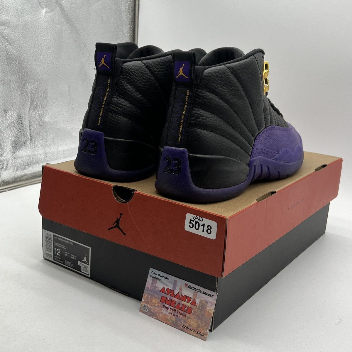 Jordan Brand Air Jordan 12 field purple Size US 12 / EU 45 - 5 Thumbnail