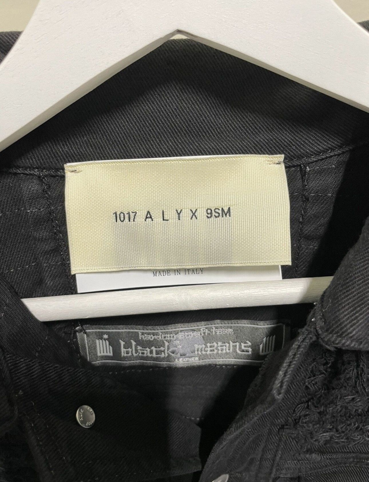1017 ALYX 9SM 1017 ALYX 9SM X Blackmeans Distressed Denim Jacket 2000$ Size US L / EU 52-54 / 3 - 5 Thumbnail