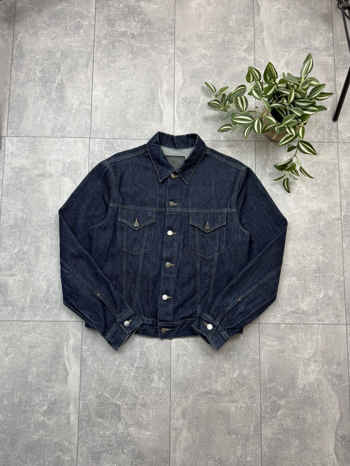 Gucci Gucci Tom Ford 00s Men’s Black Denim Jacket Black Label Size US M / EU 48-50 / 2 - 3 Thumbnail
