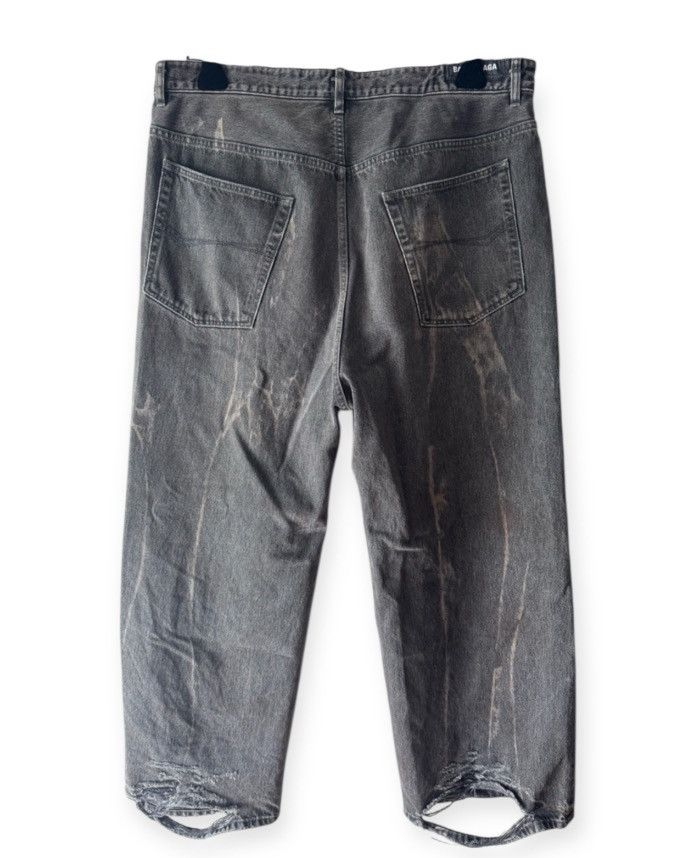 Balenciaga Balenciaga loose fits vintage effect denim jeans Size US 33 - 3 Thumbnail