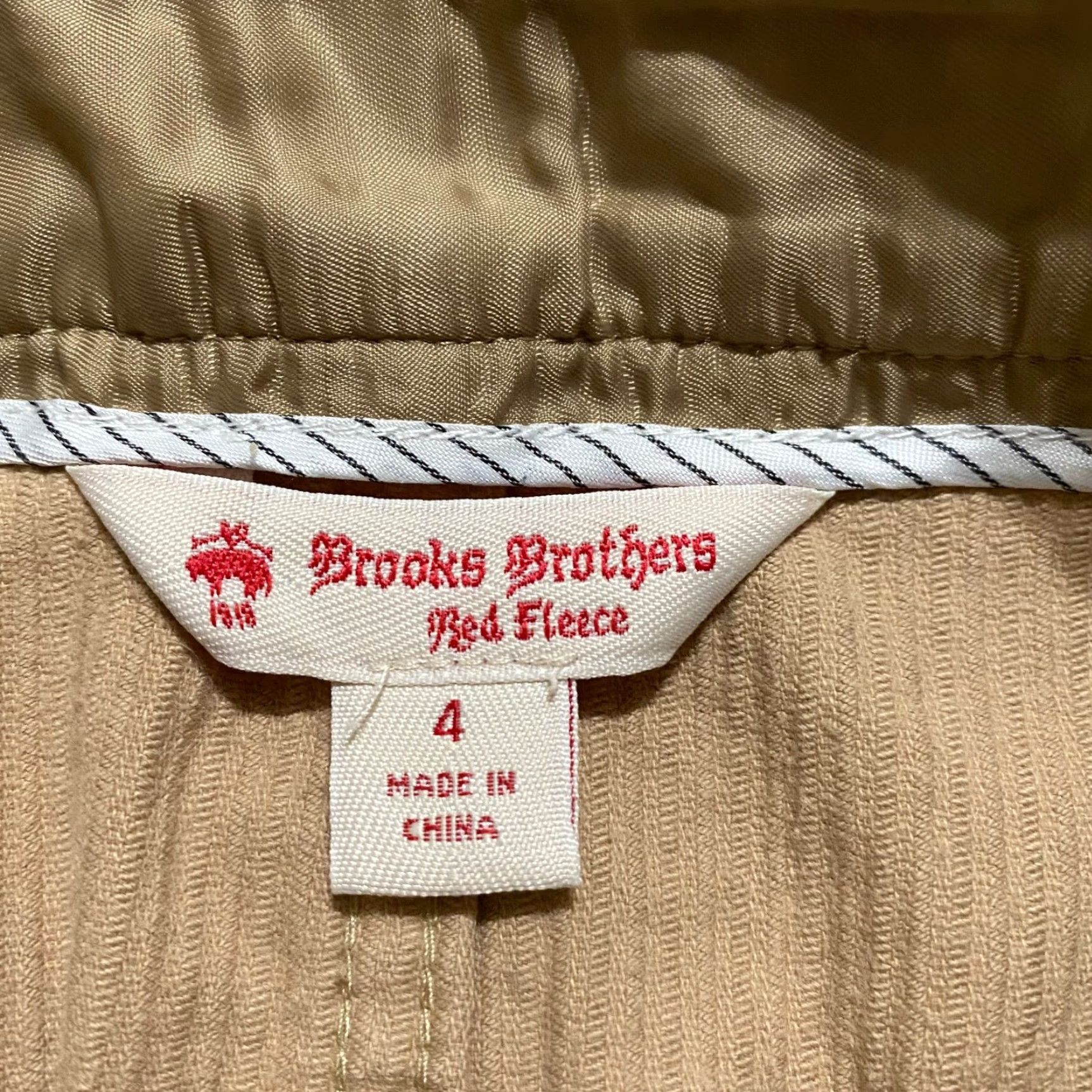 Brooks Brothers Brooks Brothers Skirt Womens 4 Brown Corduroy Straight Pencil Pockets Vintage?? Size 27" / US 4 / IT 40 - 6 Thumbnail
