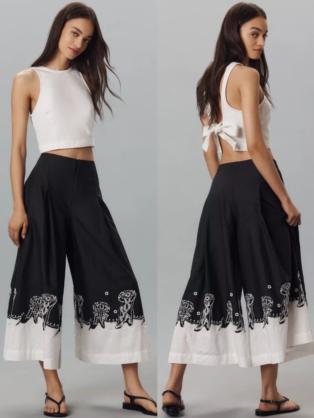 Anthropologie NWT New $168 Anthropologie Maeve Jellyfish Printed Skirty C Size 25" / US 0 / IT 36 - 1 Thumbnail