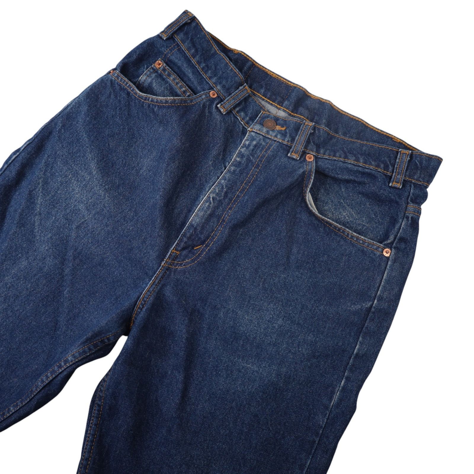 Levi's × Vintage Vintage Levis 619 Orange Tab Straight Leg Denim Jeans Size US 34 / EU 50 - 6 Thumbnail