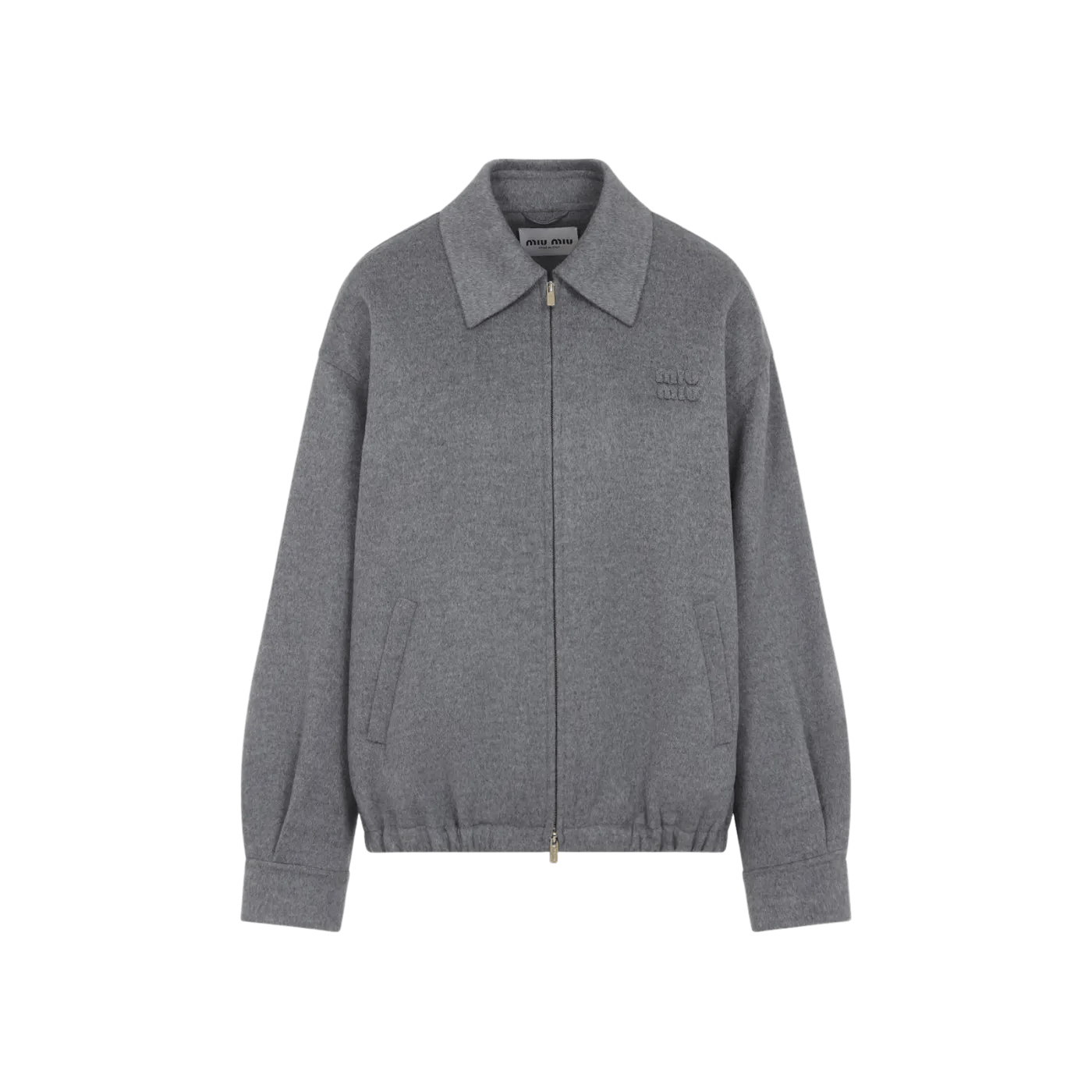 Miu Miu MIU MIU Gray Wool/Cashmere Jacket New & Authentic Size ONE SIZE - 3 Thumbnail