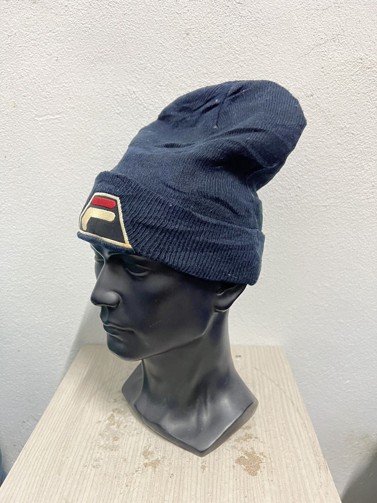 Fila Fila Big Logo Beanie Hat Size ONE SIZE - 3 Thumbnail